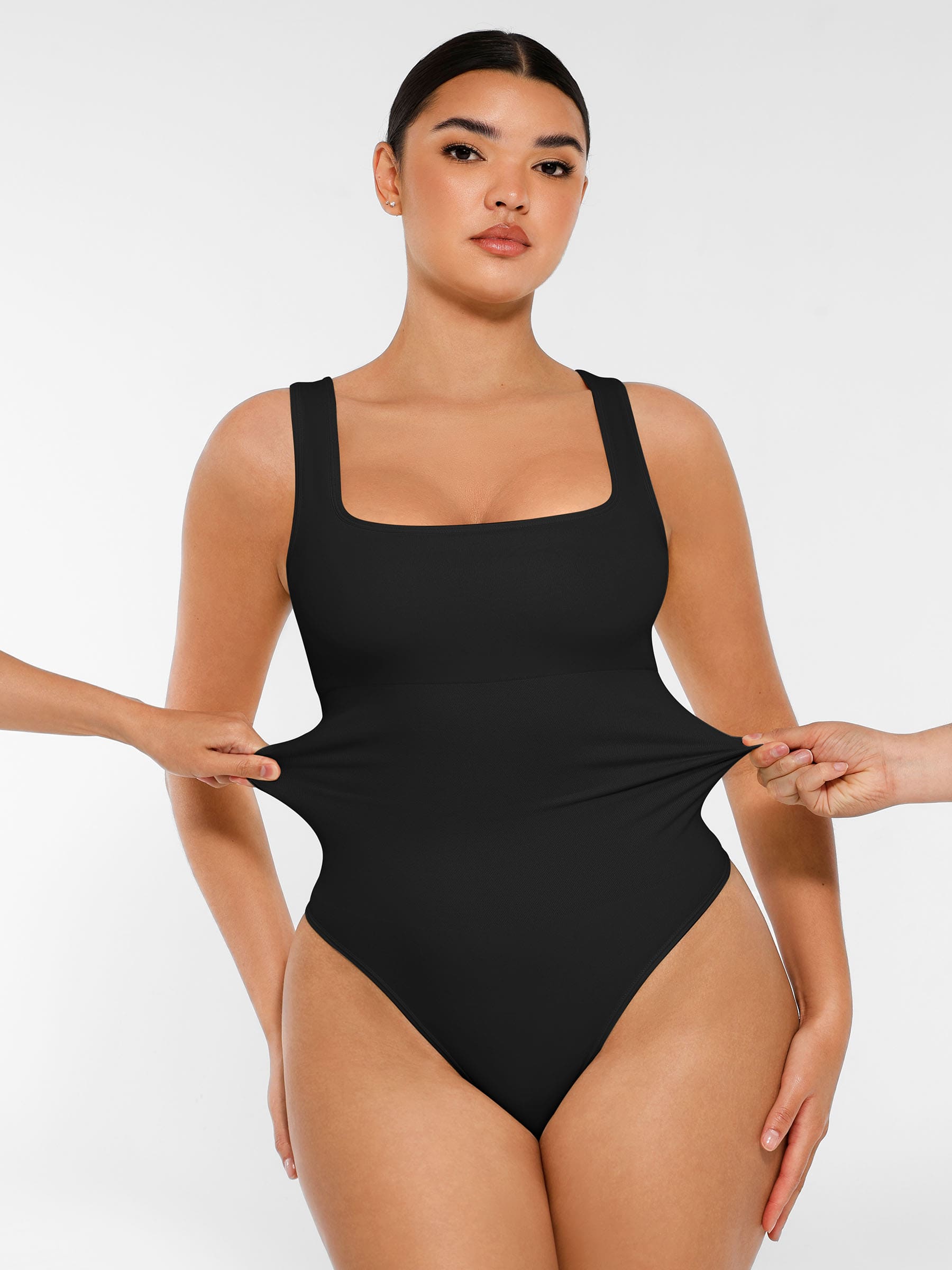 HeyCurve| Seamless Shapewear Thong Bodysuit