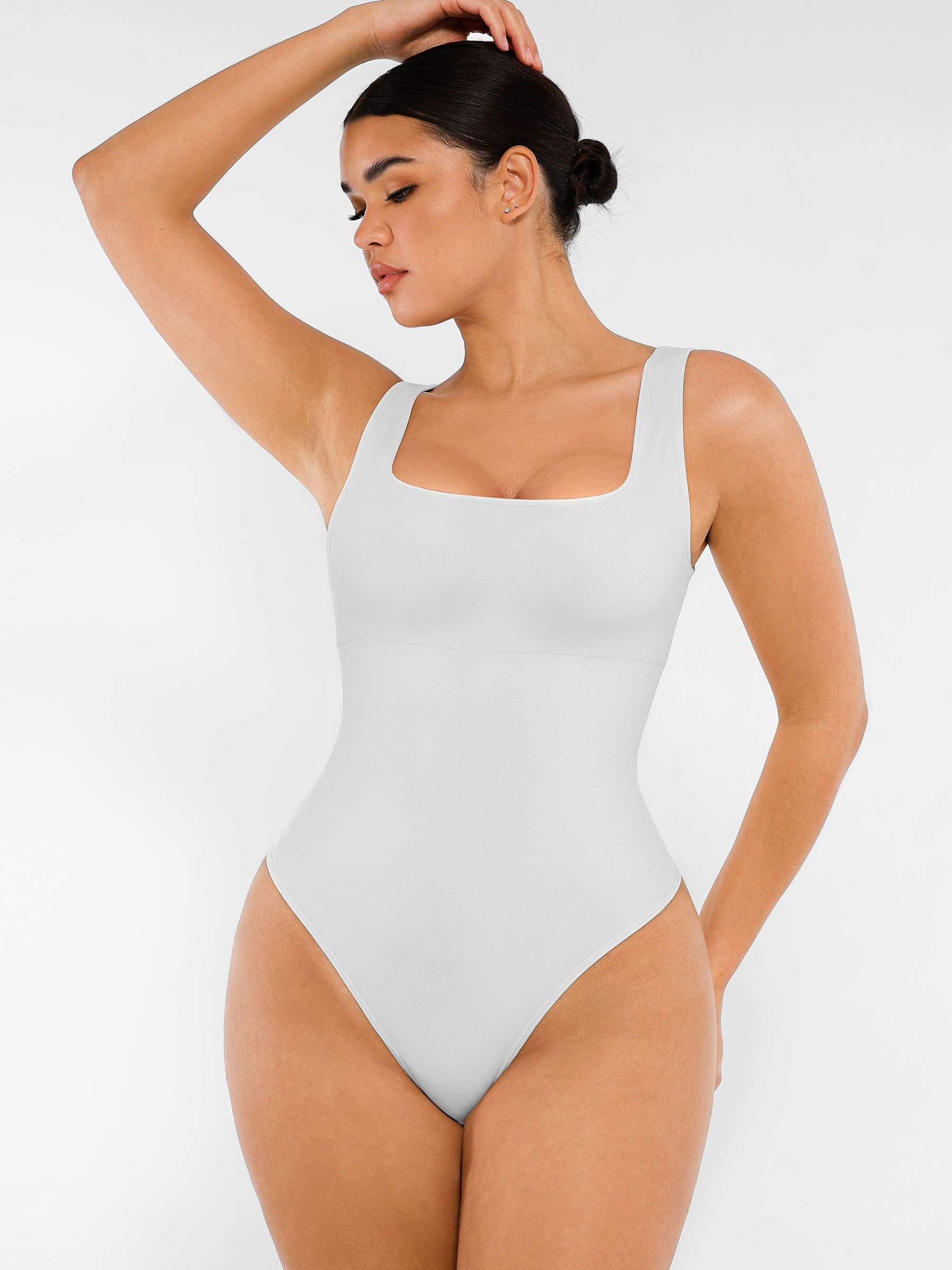 HeyCurve| Seamless Shapewear Thong Bodysuit
