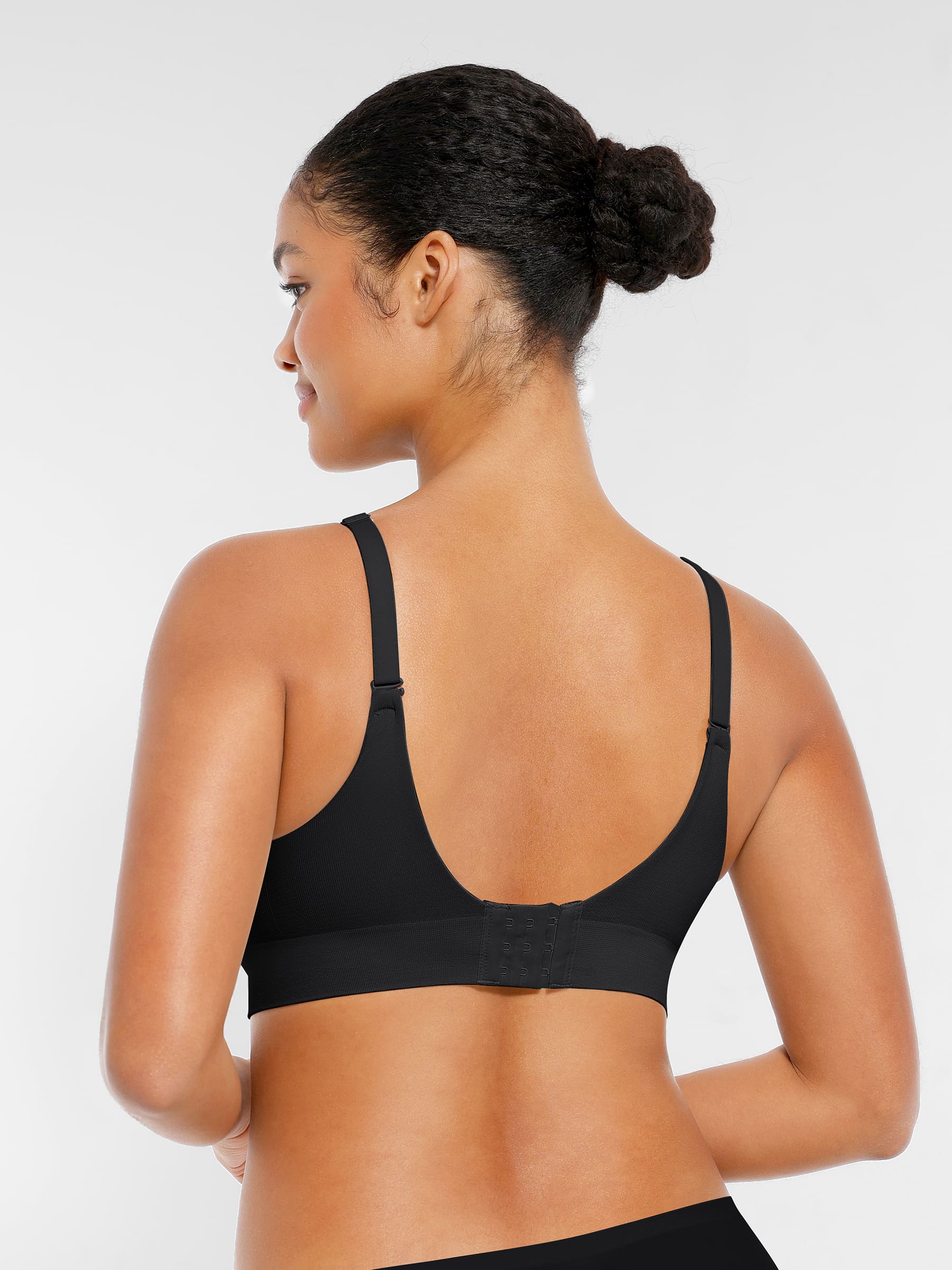 HeyCurve| Wireless Seamless Push-Up V-neck Bra