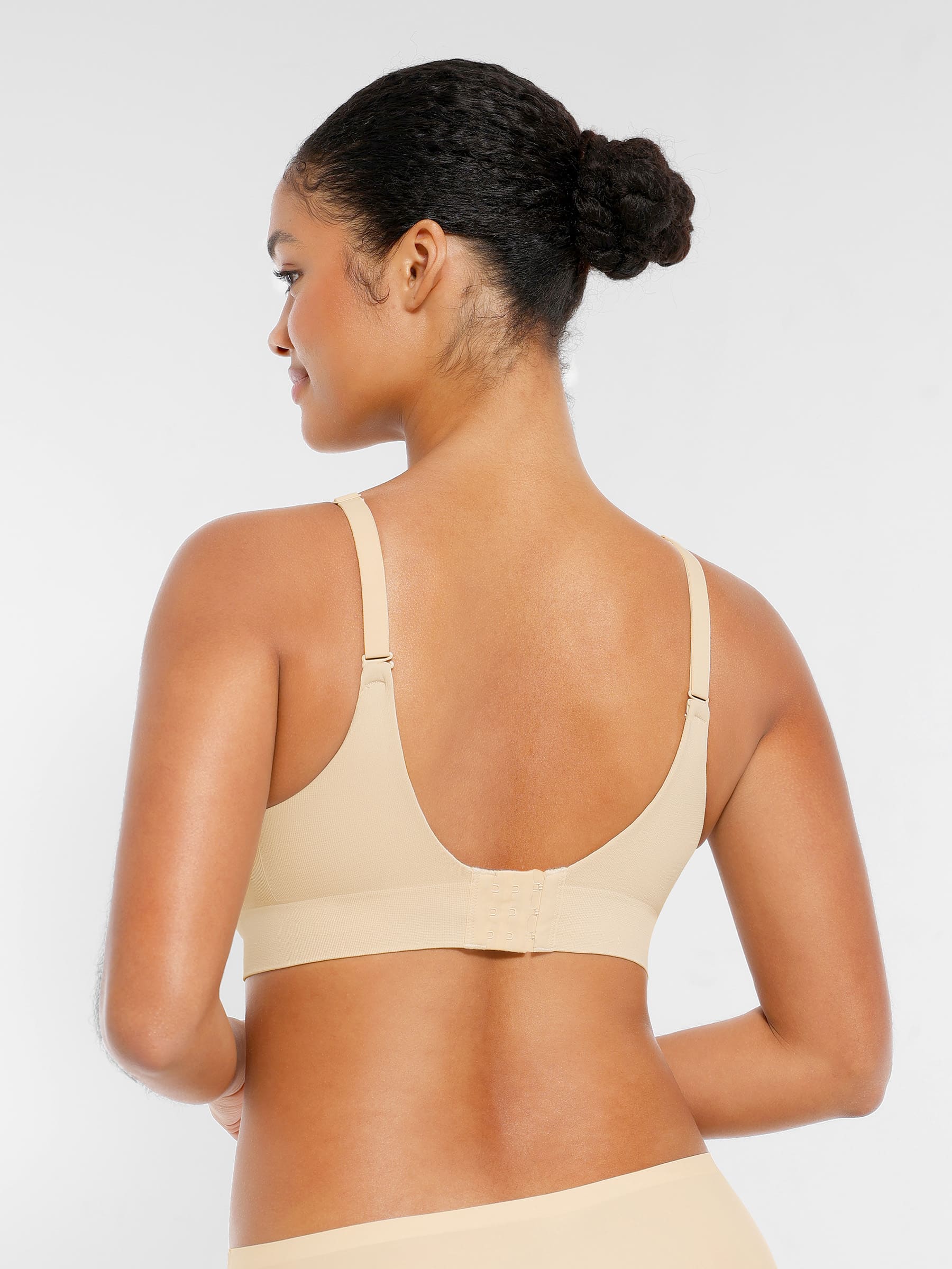 HeyCurve| Wireless Seamless Push-Up V-neck Bra