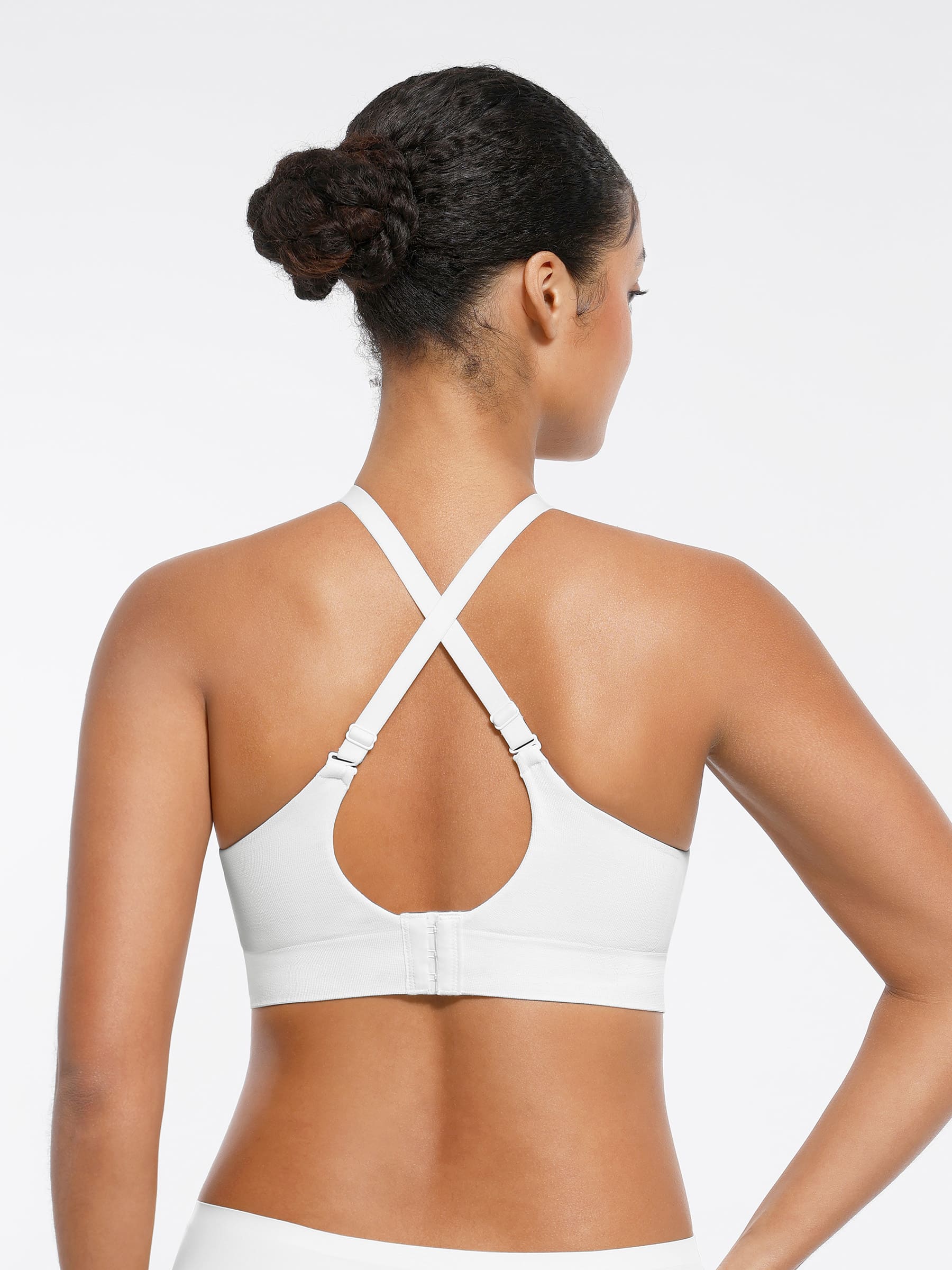 HeyCurve| Wireless Seamless Push-Up V-neck Bra
