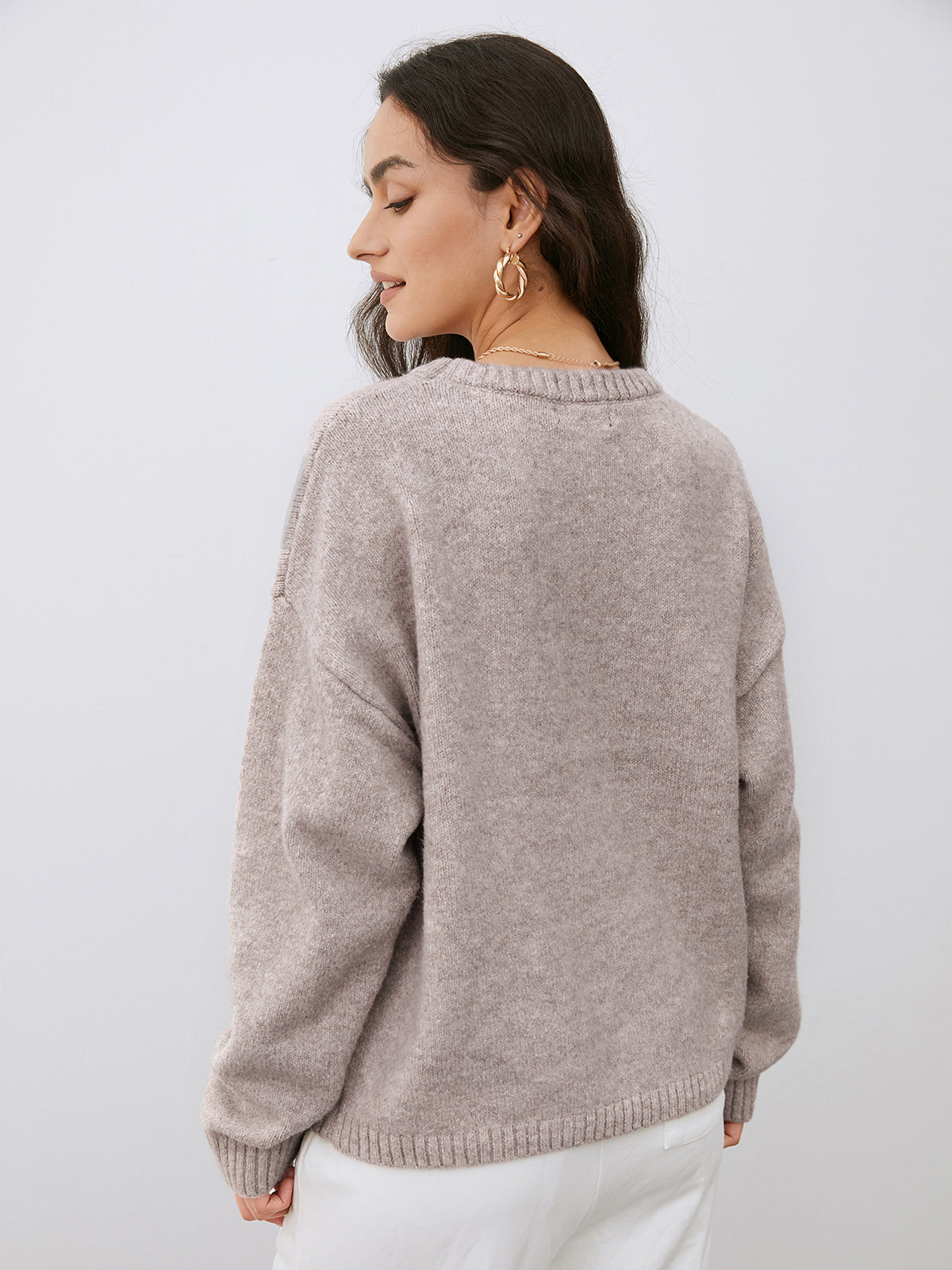 Lightweight Cloud Weather Pullover Sweater