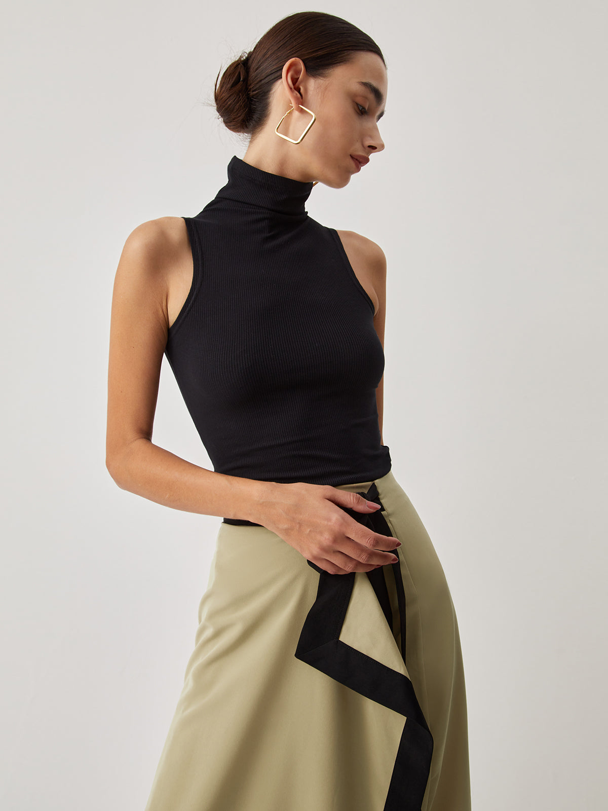 Turtleneck Rib Top