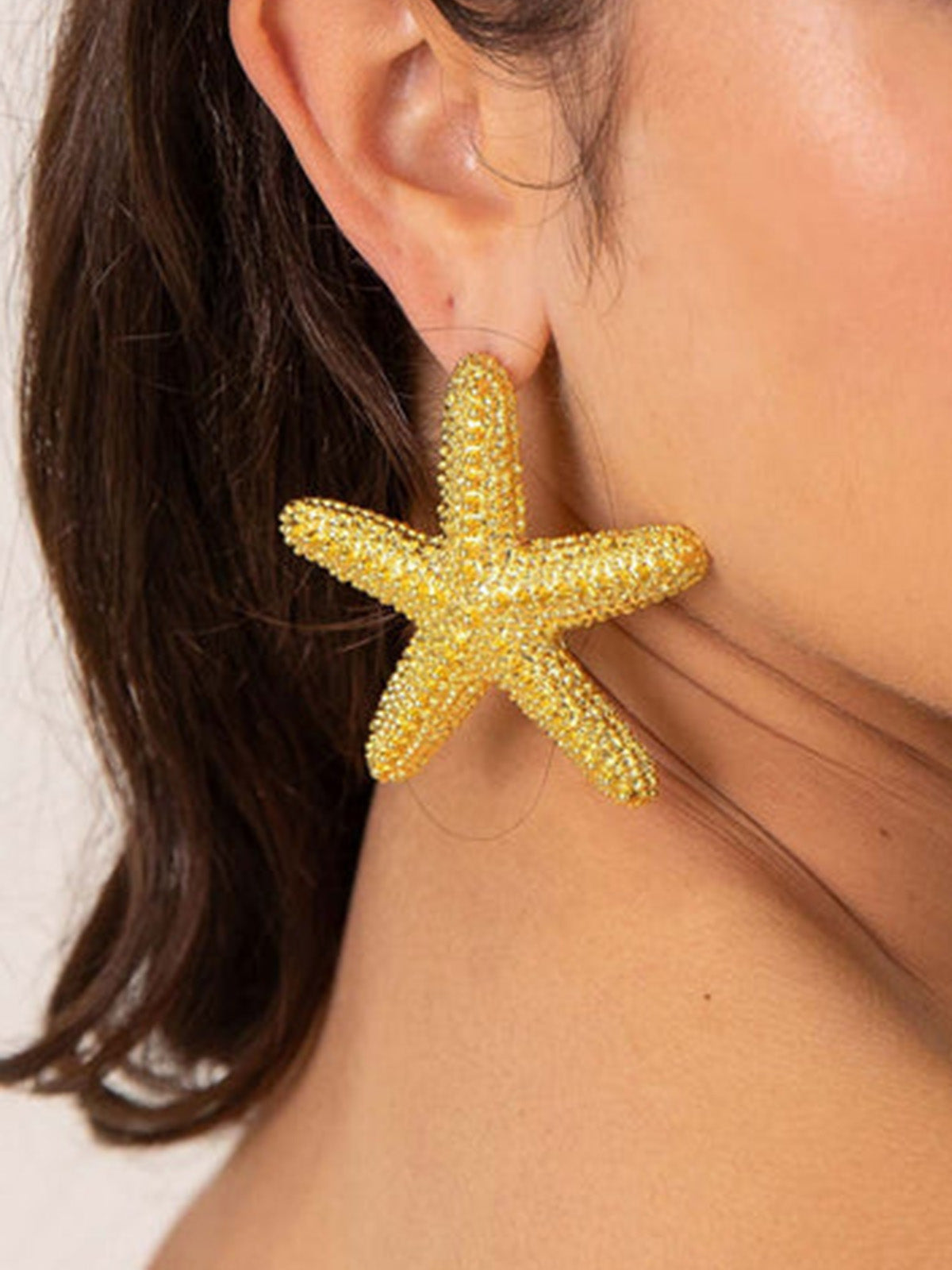 Starfish Design Beach Holiday Earrings