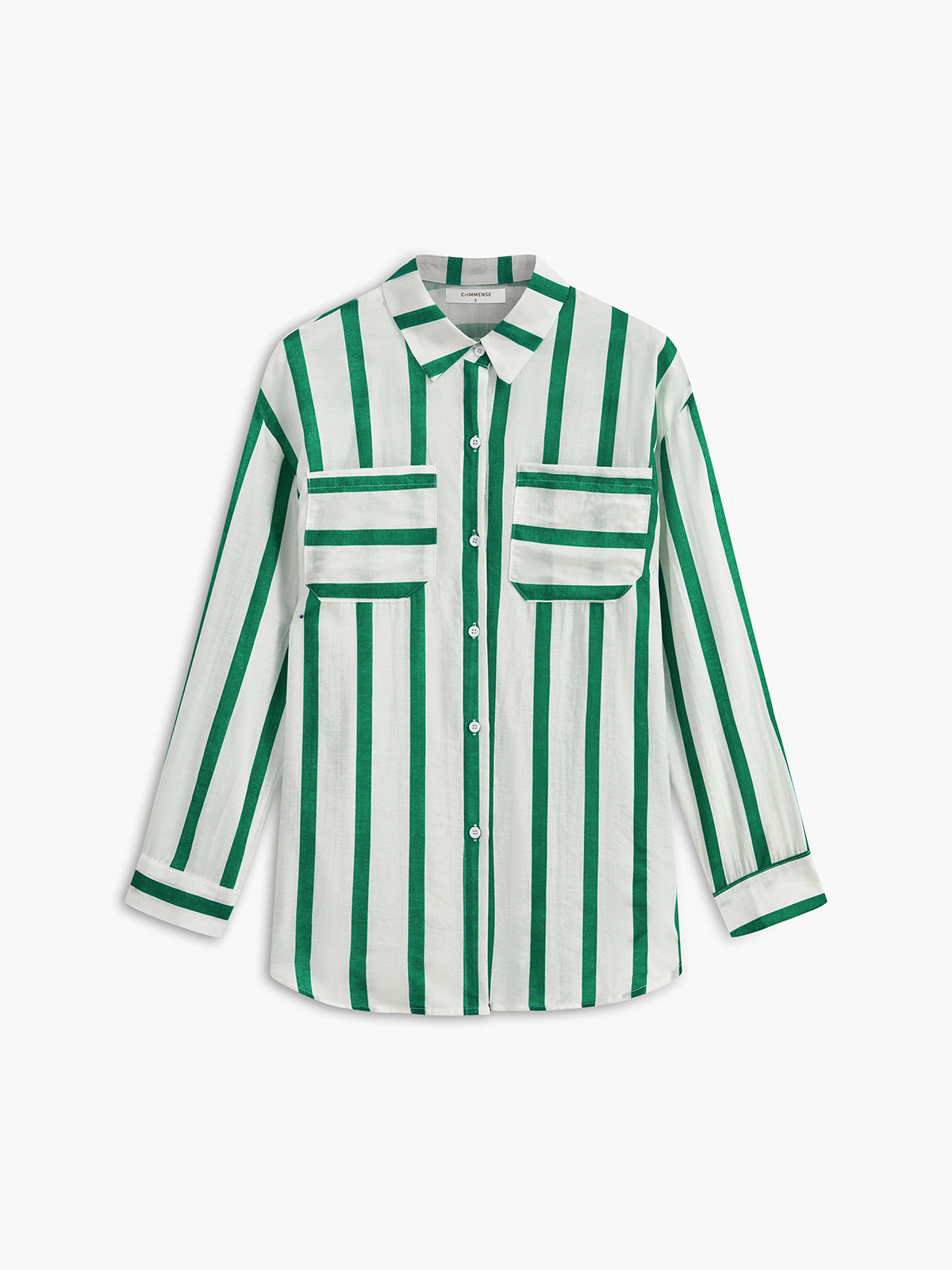 Cotton & Linen Stripe Shirt