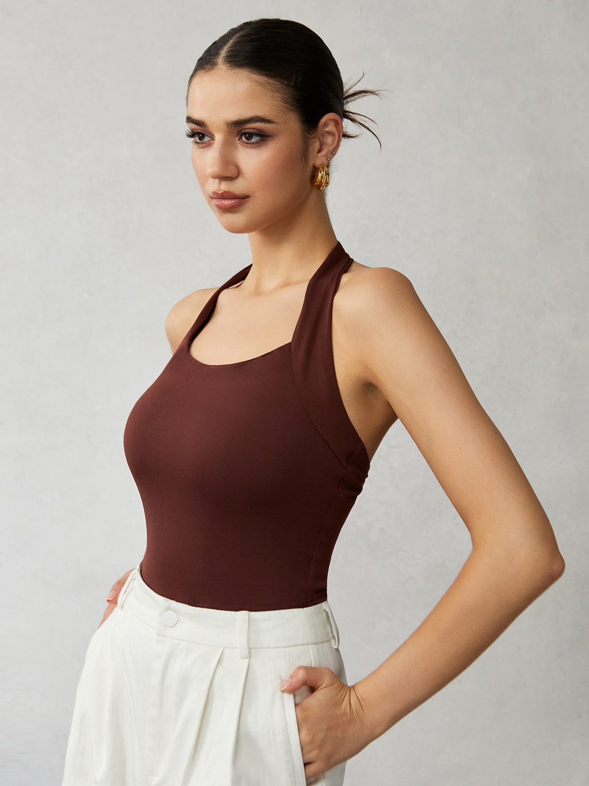 Halter Backless Tank Top