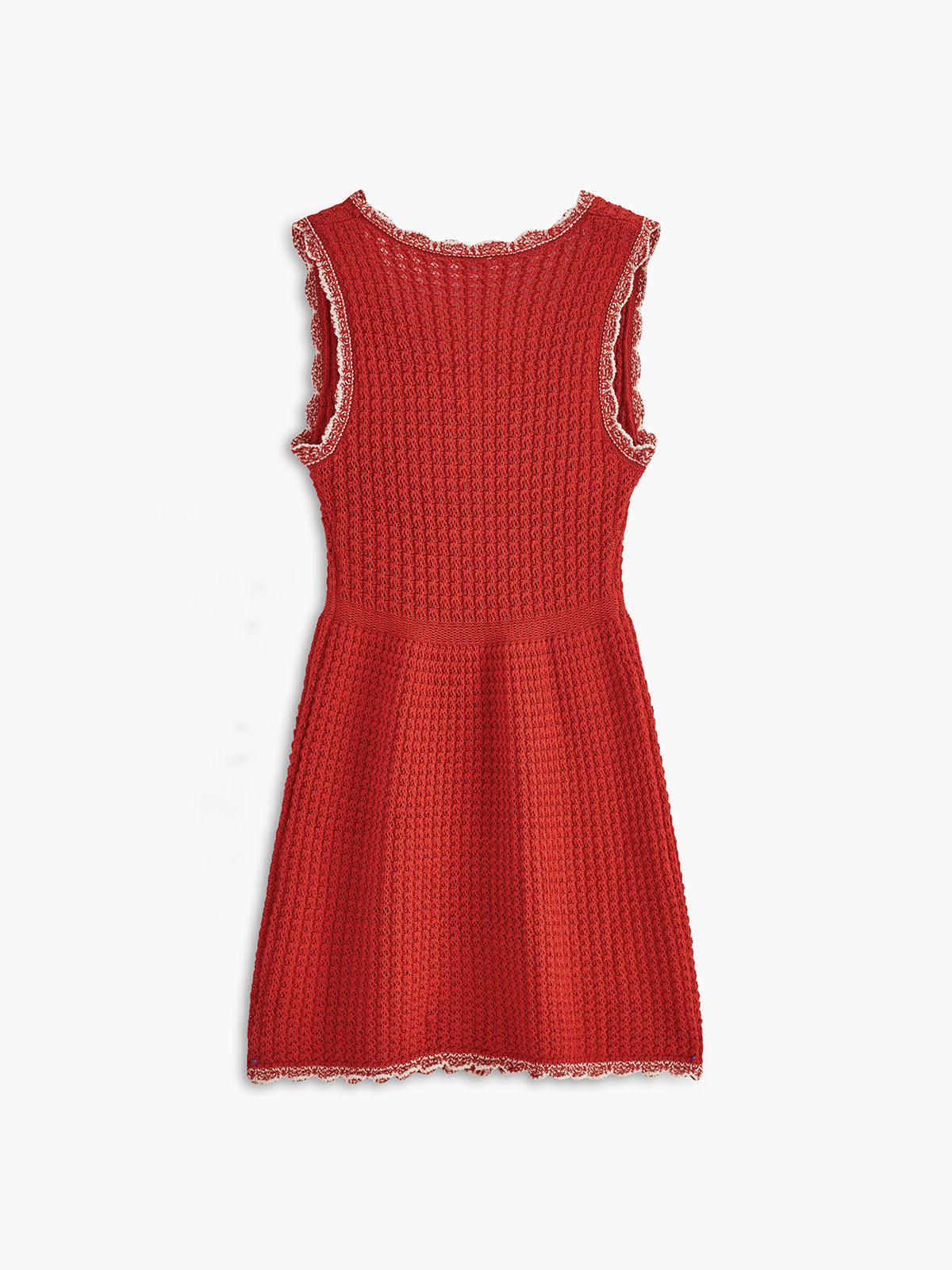 Sleeveless Knitted Short Dress