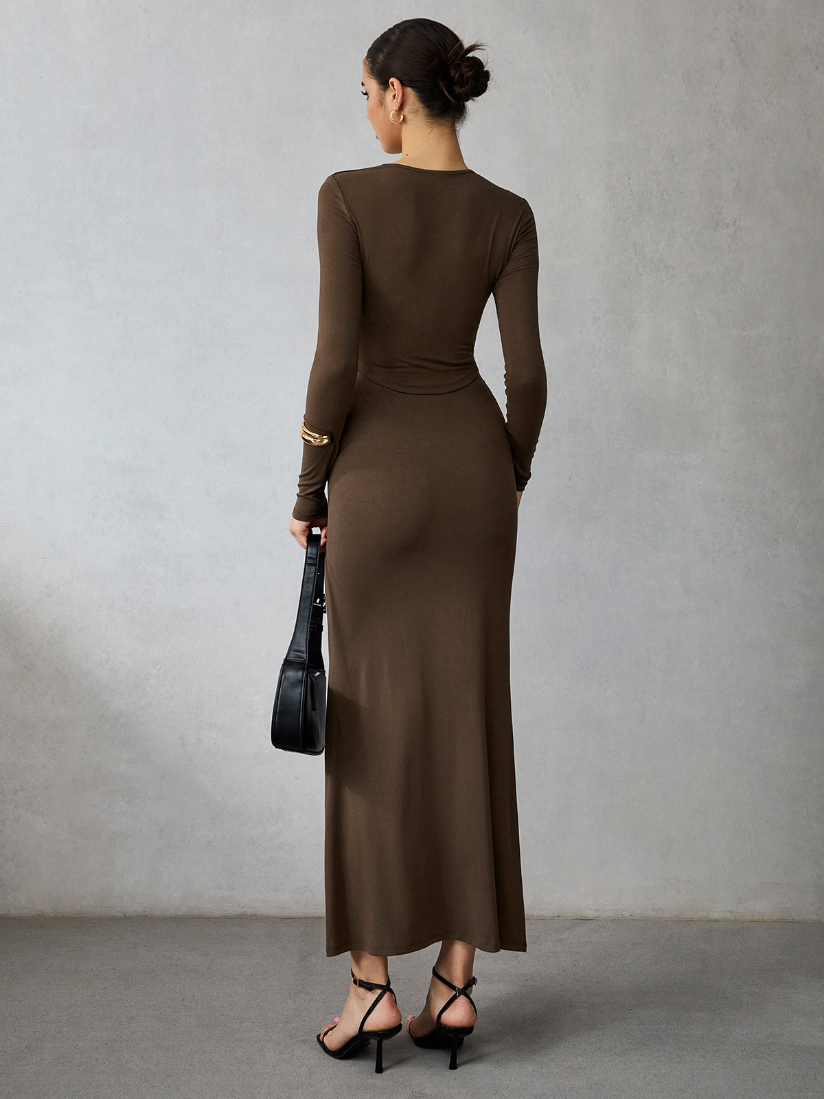 Asymmetrical Long Sleeve Skirt Set