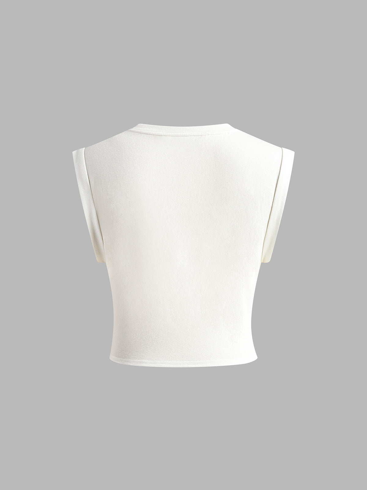 Cotton Knotted T-Shirt