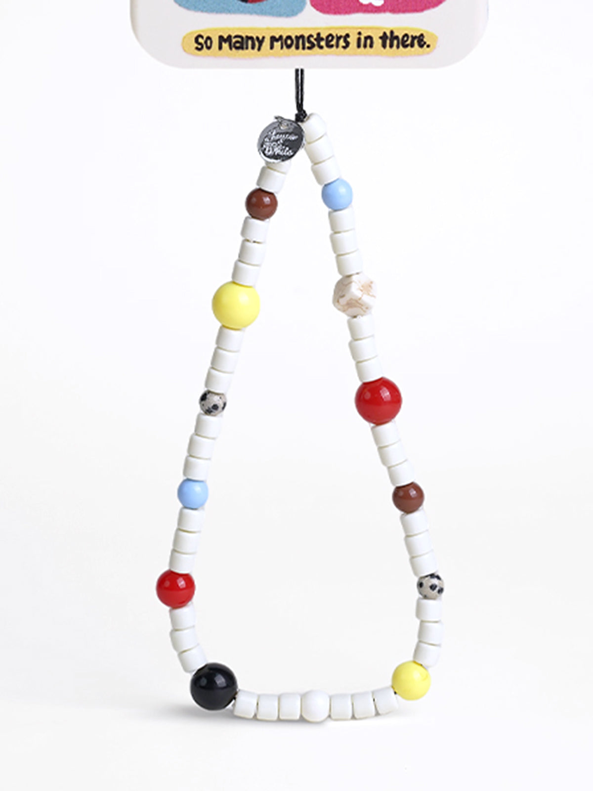 Colorful Beaded Phone Lanyard