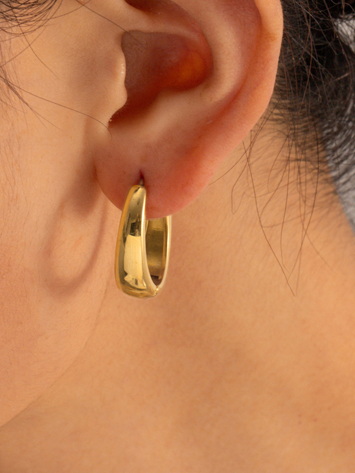 Minimalist Huggie Hoop Earrings