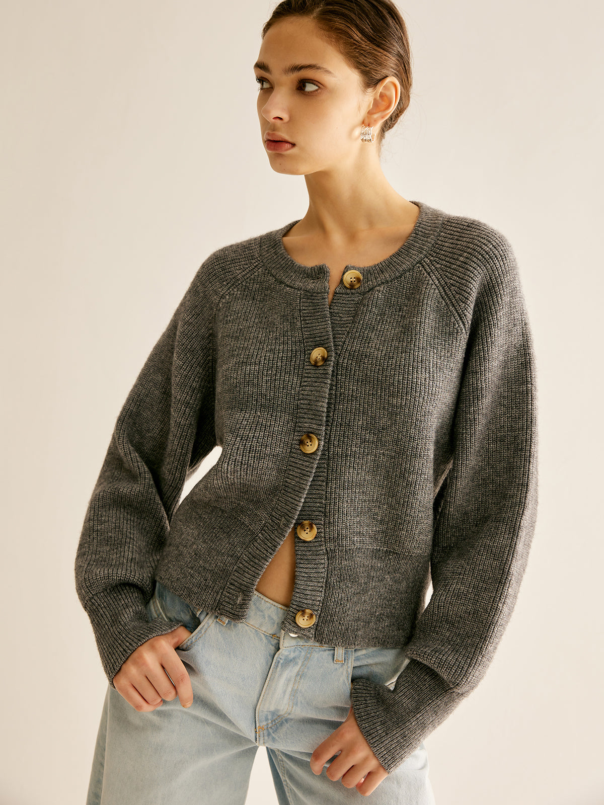 Breasted Cozy Cardigan