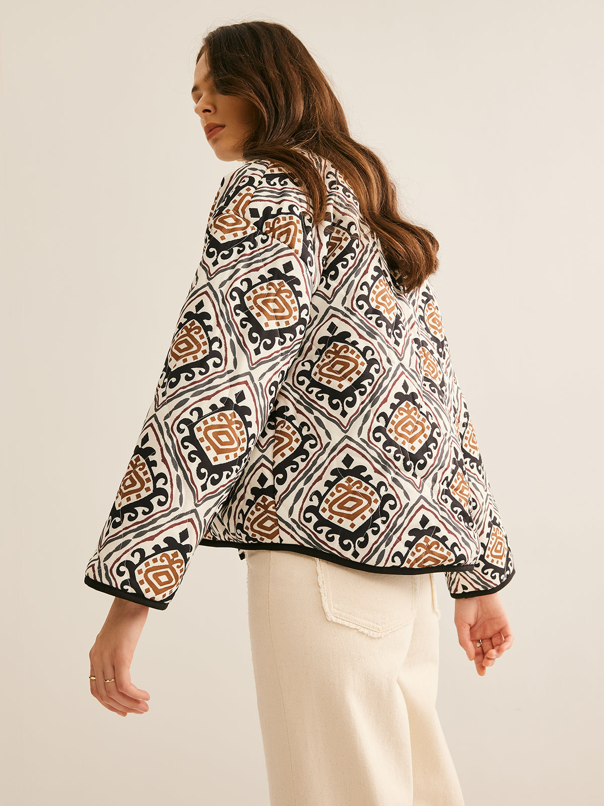 Boheme Printed Winter Coat