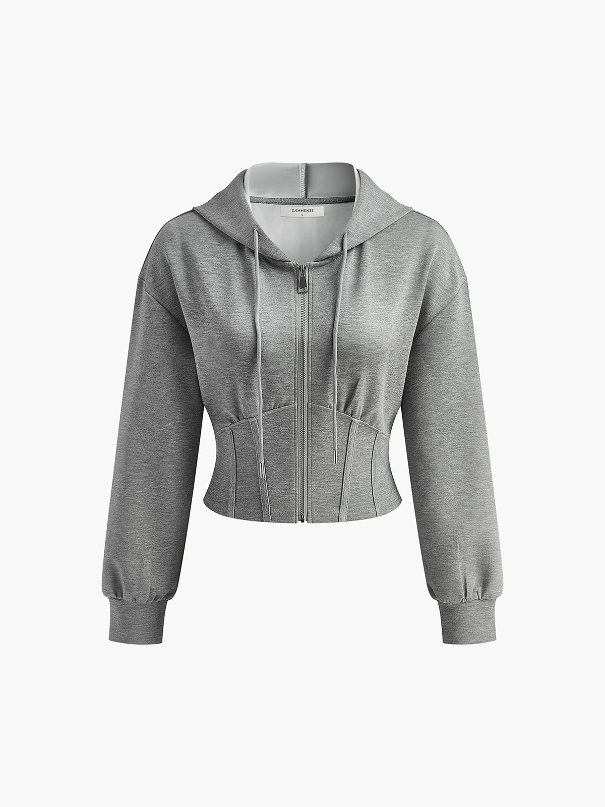 Athleisure Zipper Slim Hoodie