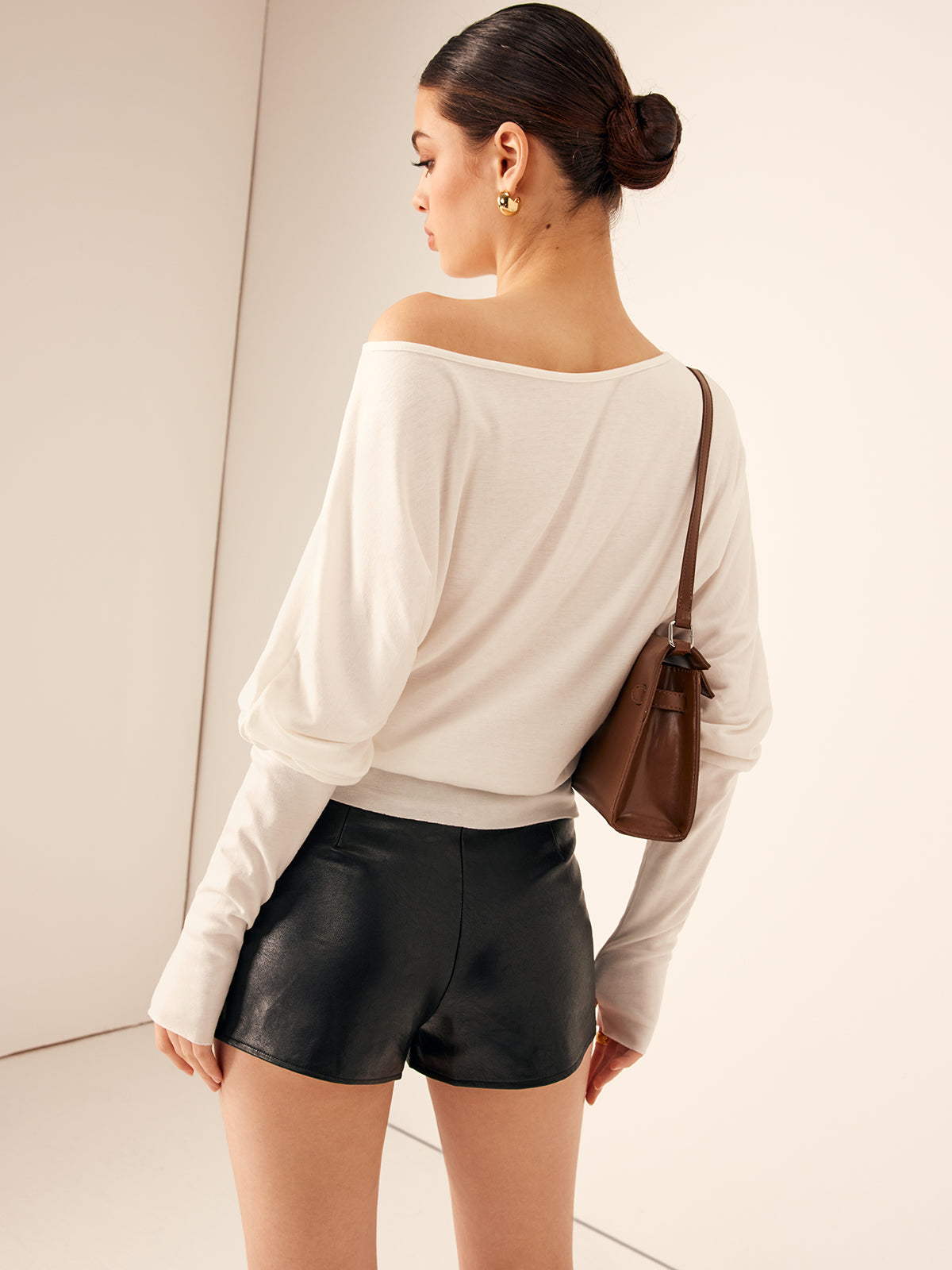 Minimalist Jersey Blouse