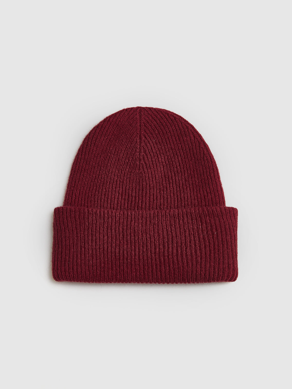 Ribbed Soft Wool Hat