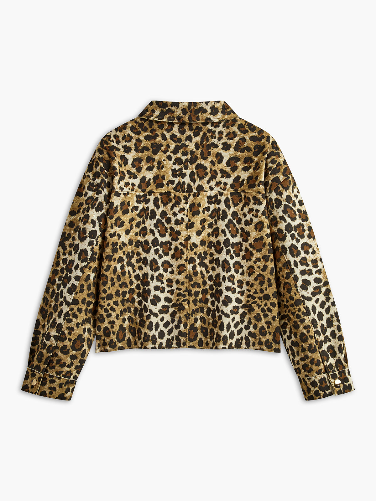 Leopard Breasted Polo Jacket