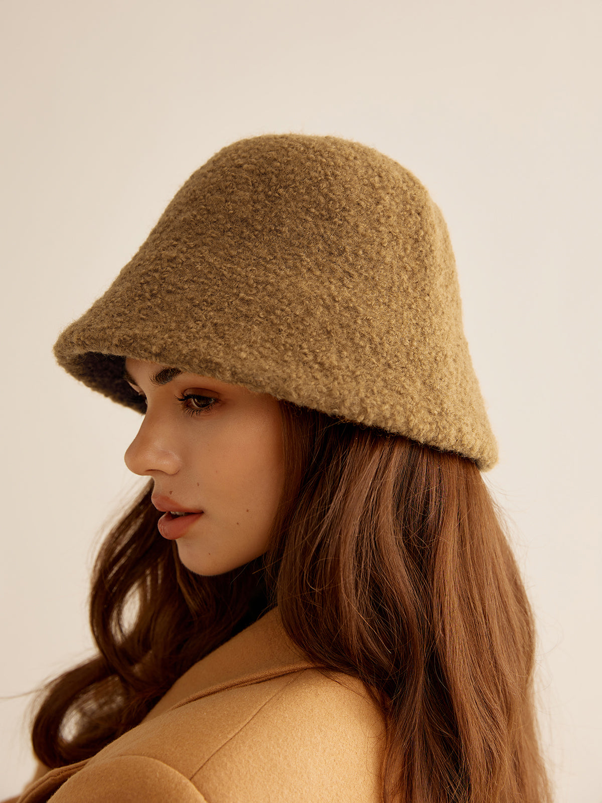 Wool-Blend Bucket Hat