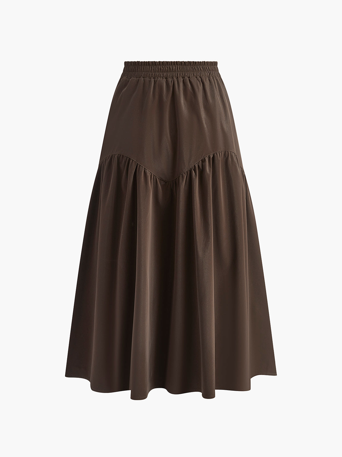 Pleated Umbrella Shape Skirt