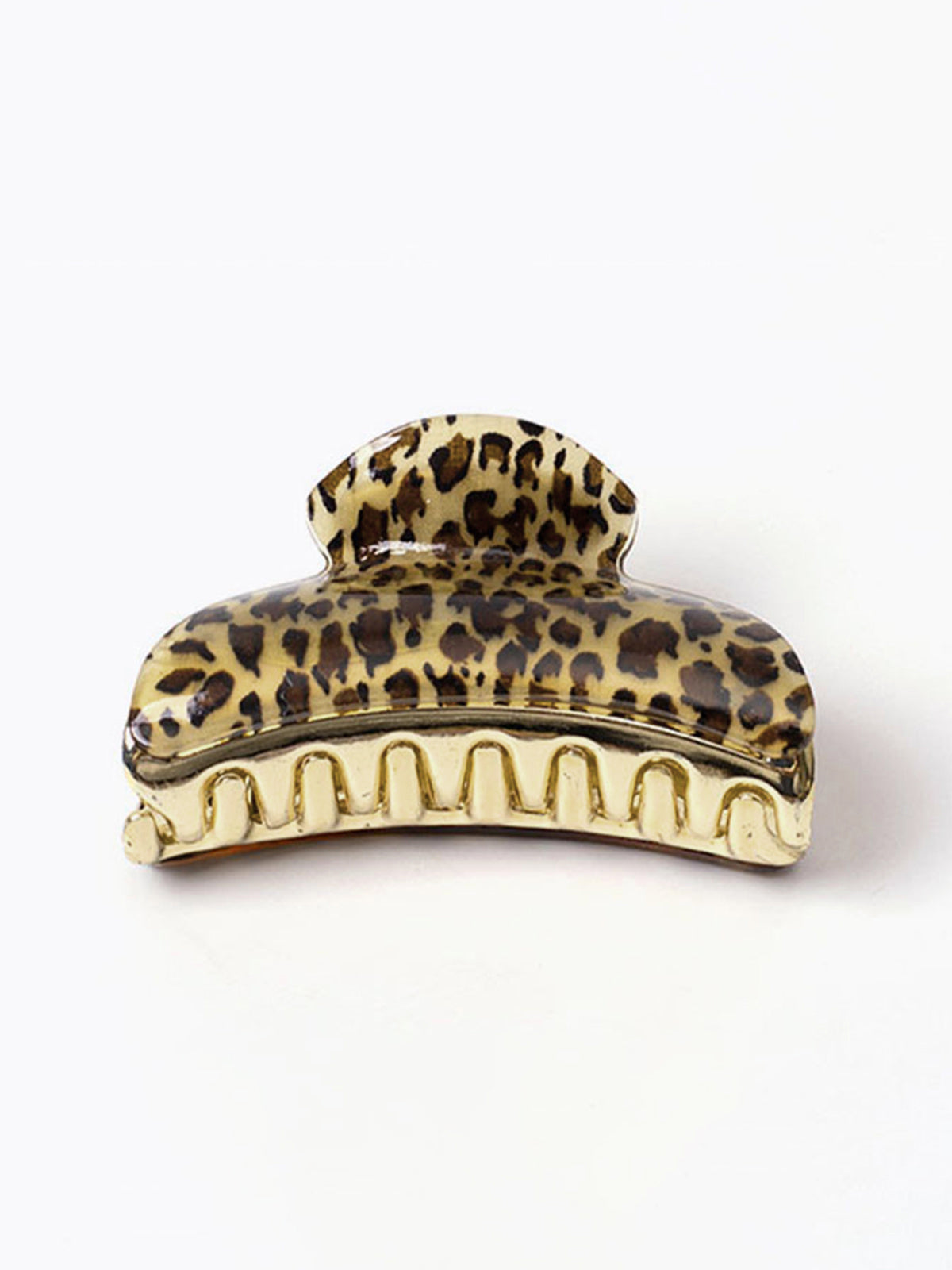 Leopard Printed Hair Claw