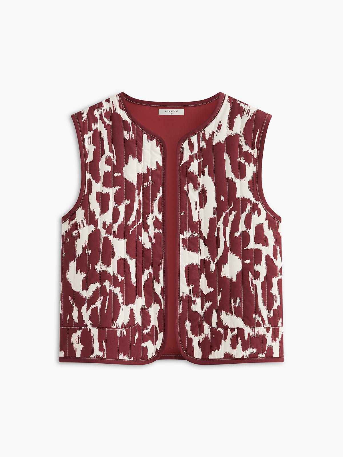 Boheme Printed Minimalist Vest