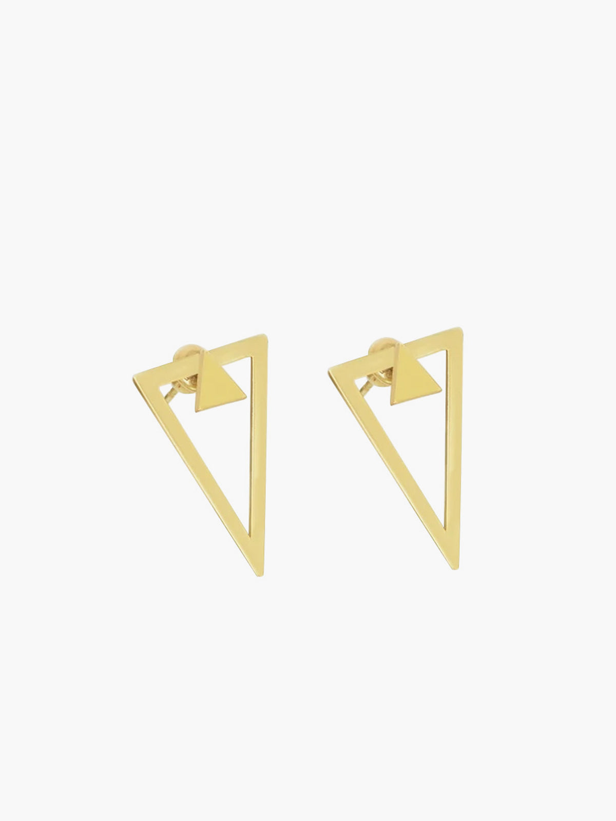 Detachable Triangle Earrings