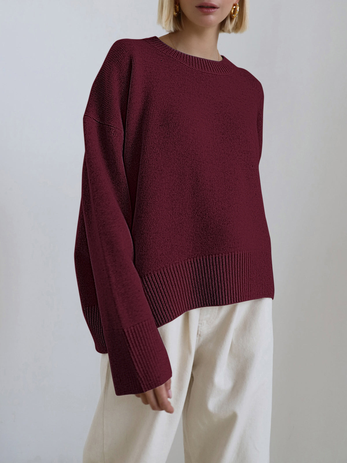 Candyfloss Oversized Pullover Sweater