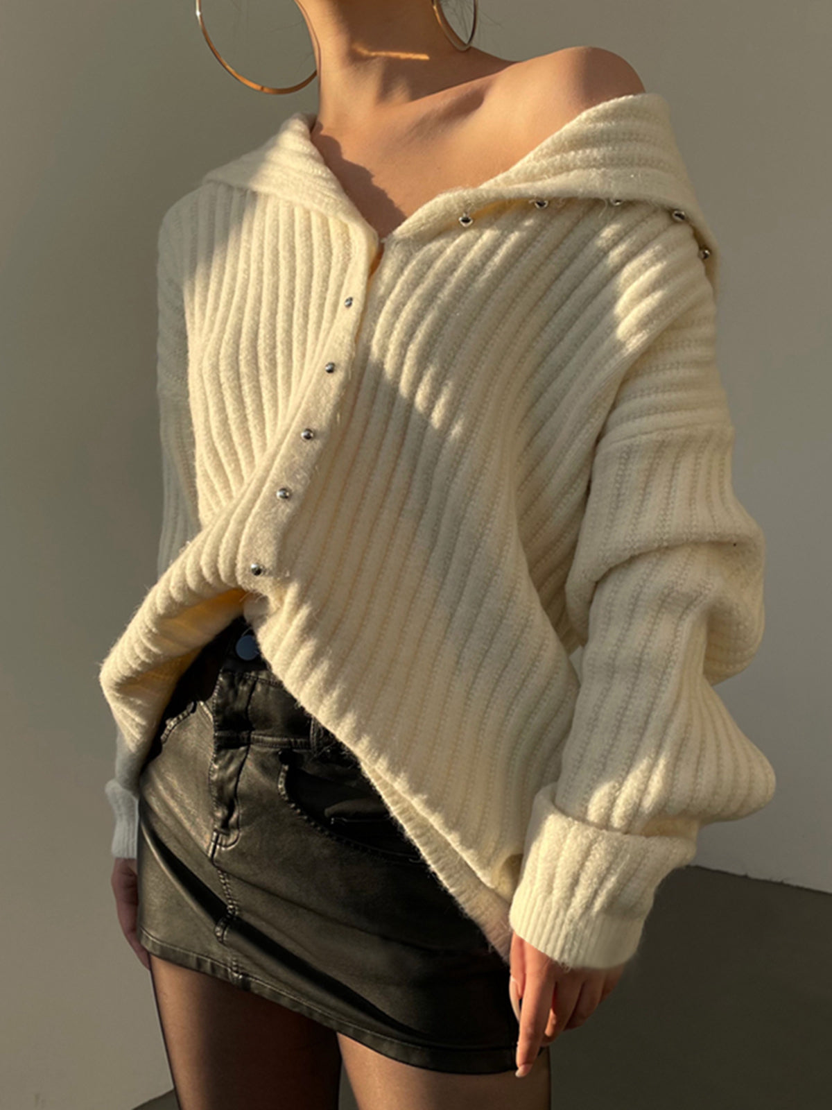 Elegant Button Cardigan