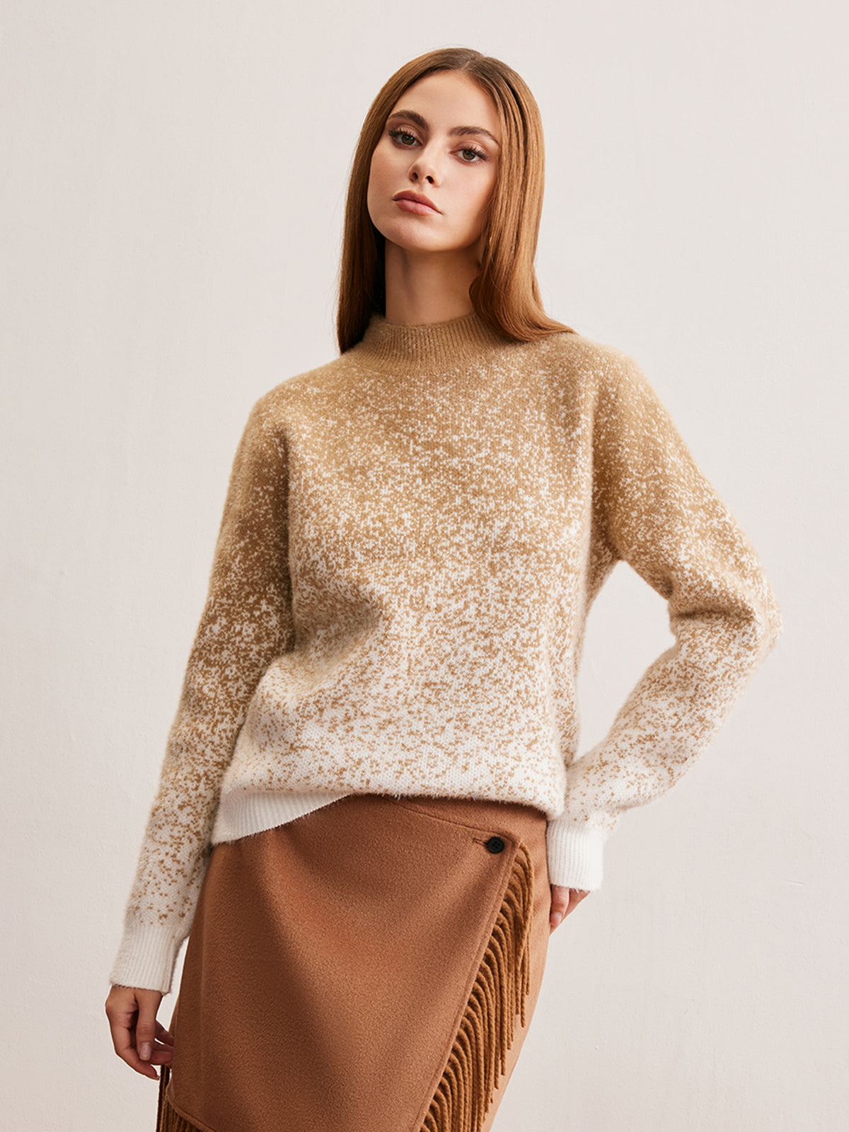 Romance Cashmere Gradient Sweater