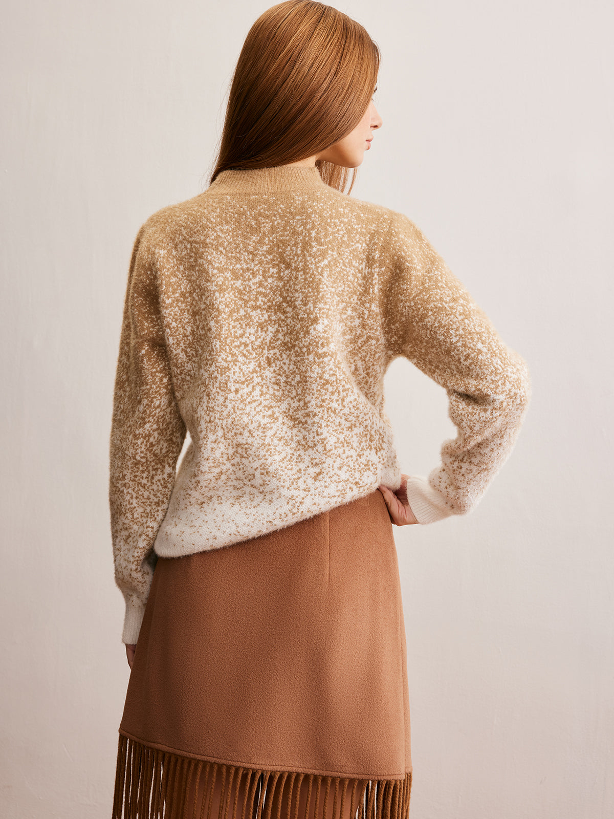 Romance Cashmere Gradient Sweater