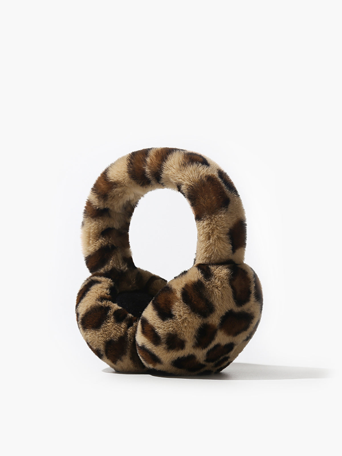 Leopard Fuzzy Earmuffs