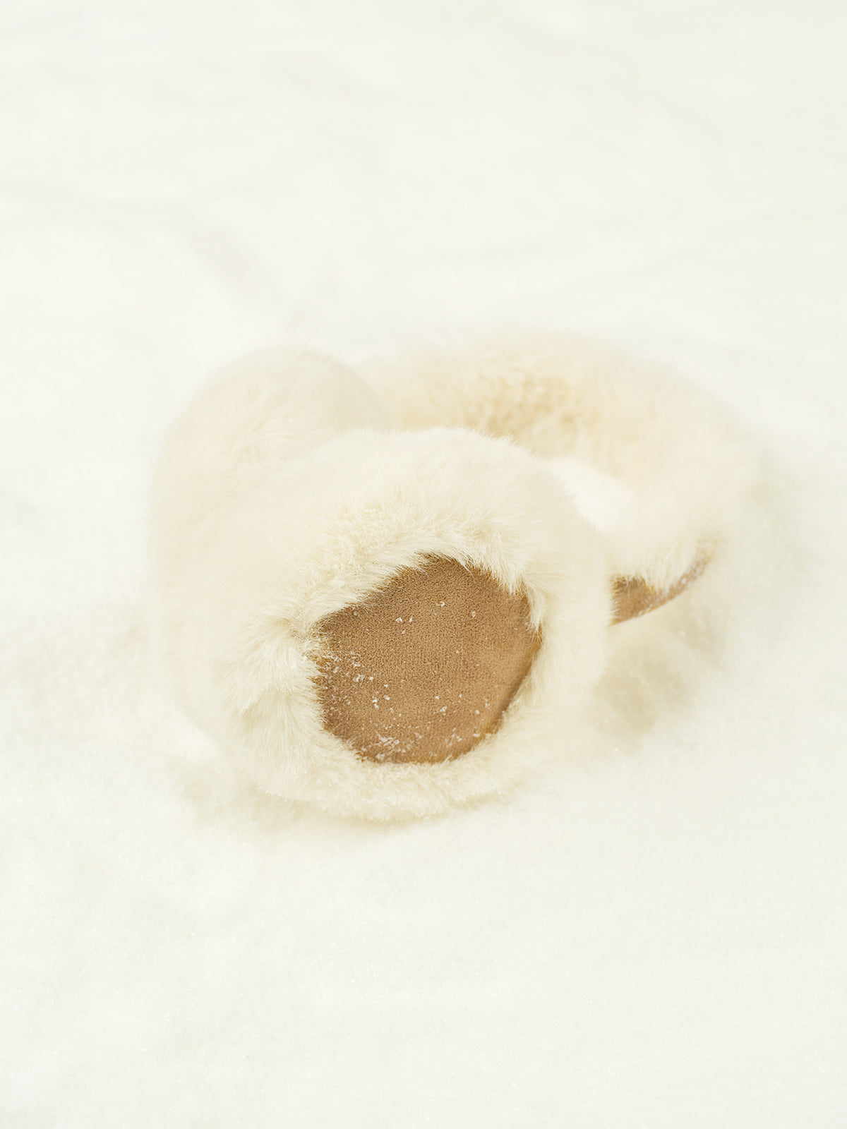 Two-Tone Faux Fur Earmuffs