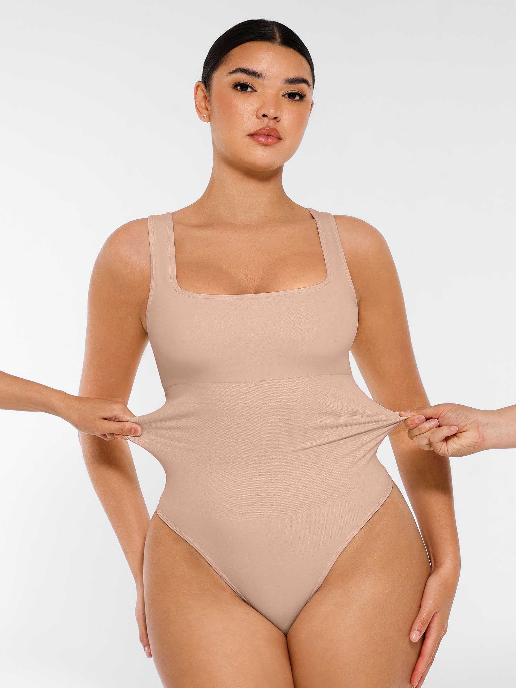 Hej Curve| Sömlös Shapewear Trosa Bodysuit