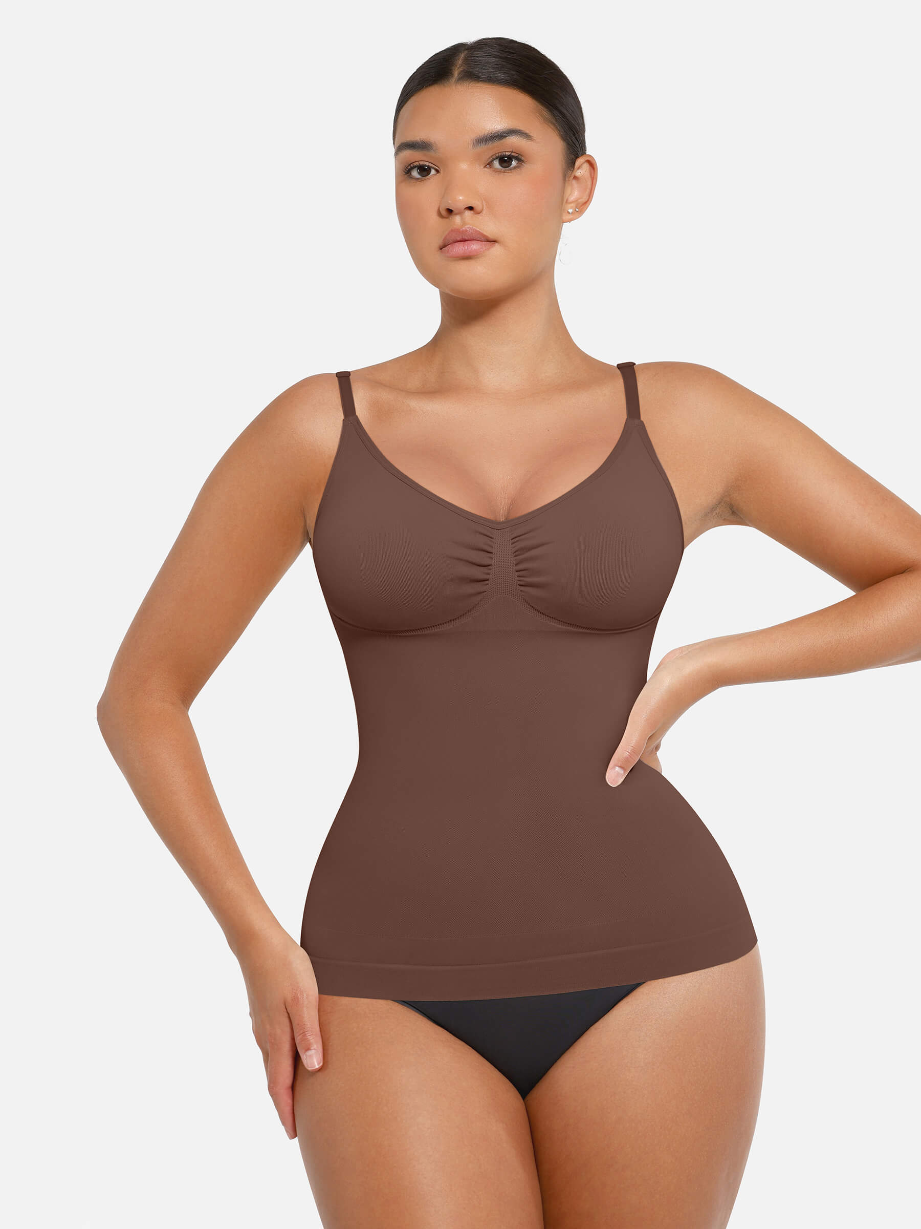 Hej Curve| Byststöd Midja och Buk Kontroll Formande Tanktop