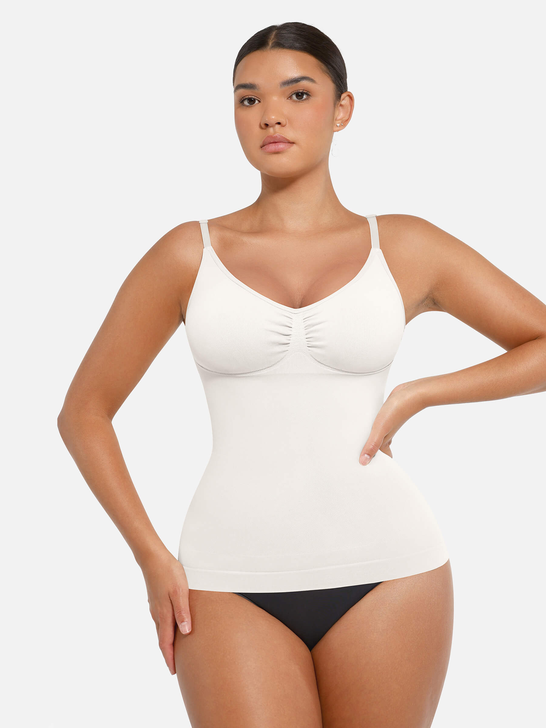 Hej Curve| Byststöd Midja och Buk Kontroll Formande Tanktop