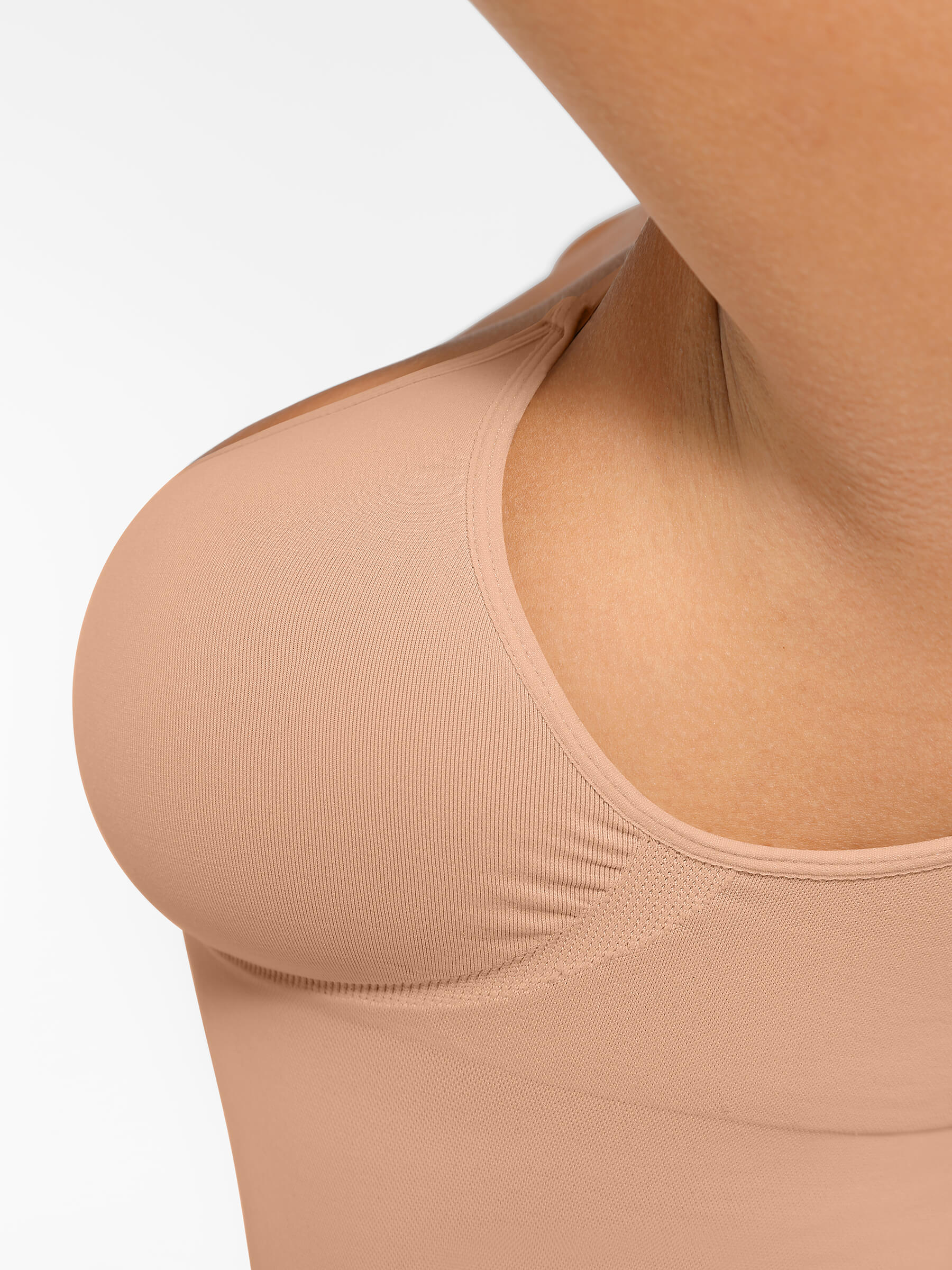 Hej Curve| Byststöd Midja och Buk Kontroll Formande Tanktop Vest