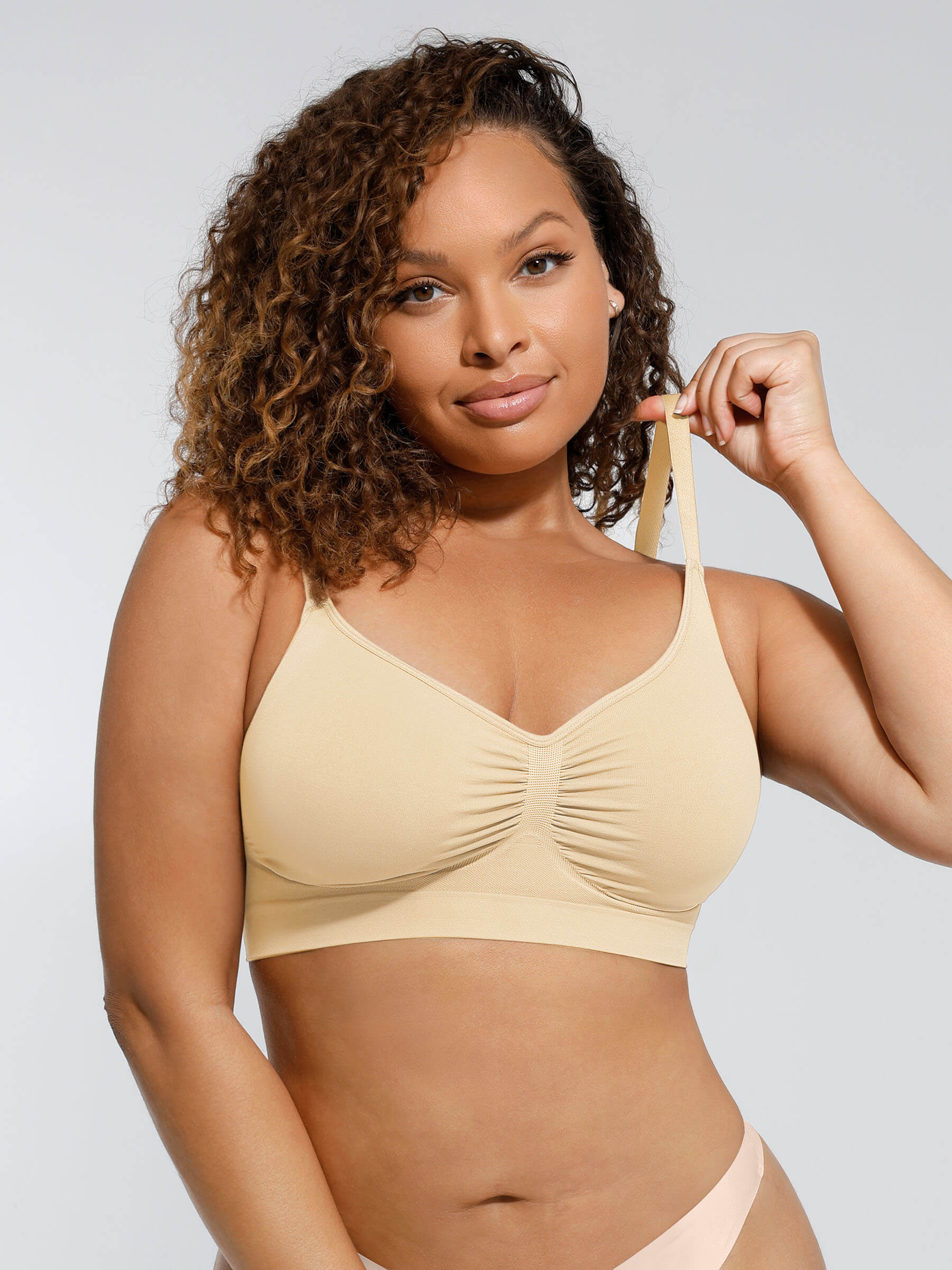 HeyCurve| Everyday Wireless Bra Unlined Soft Bra