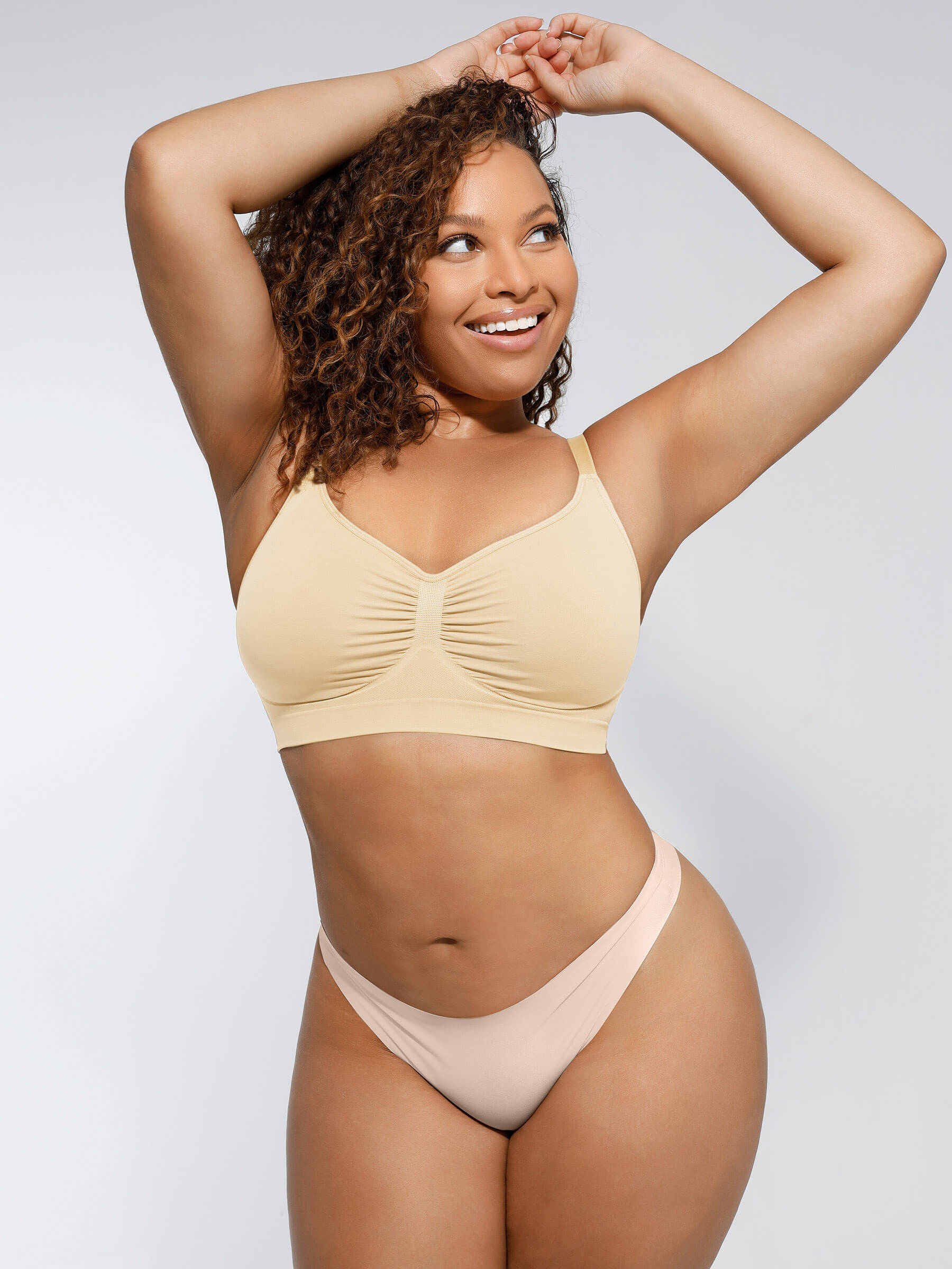 HeyCurve| Everyday Wireless Bra Unlined Soft Bra