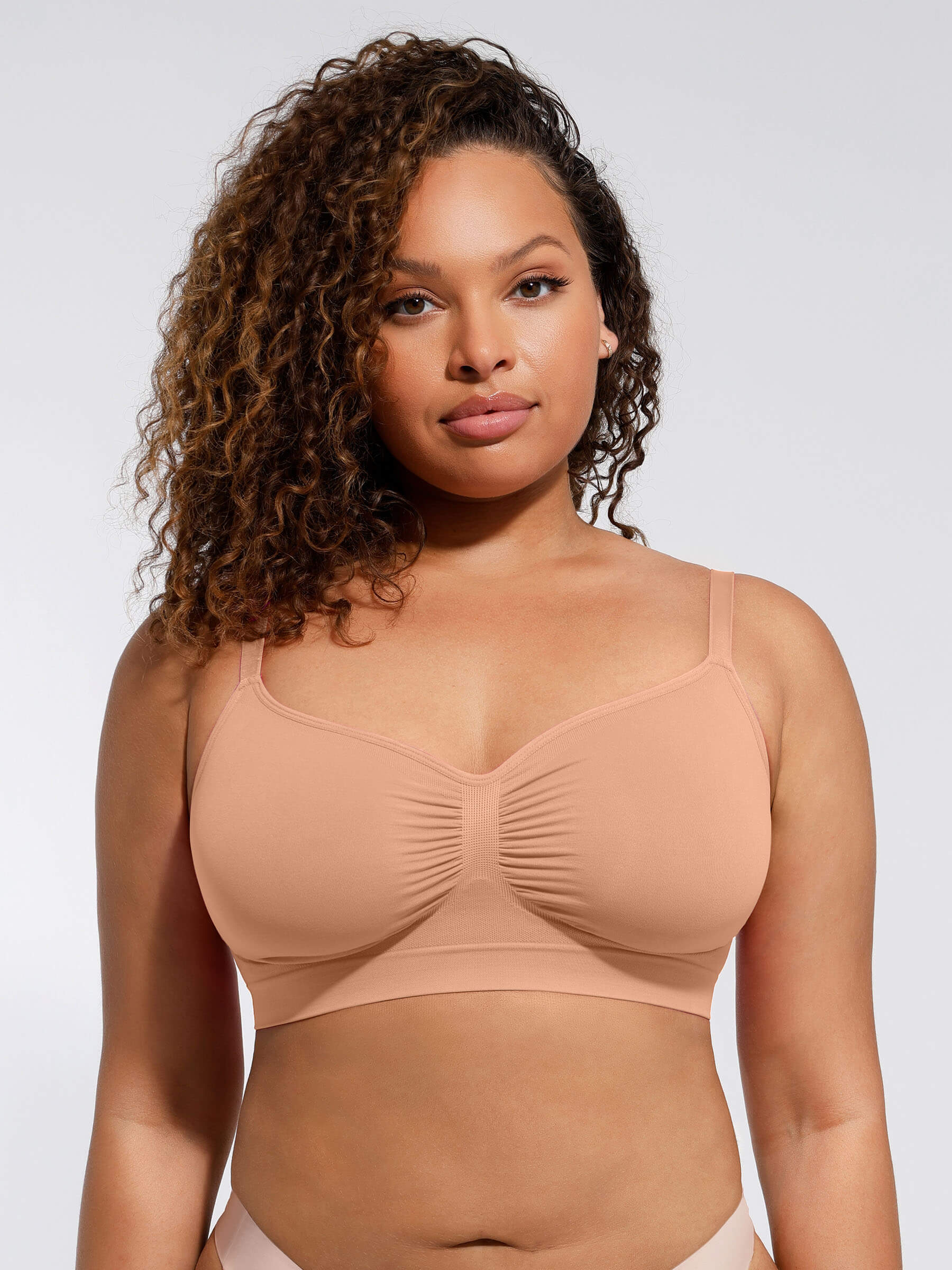 HeyCurve| Everyday Wireless Bra Unlined Soft Bra