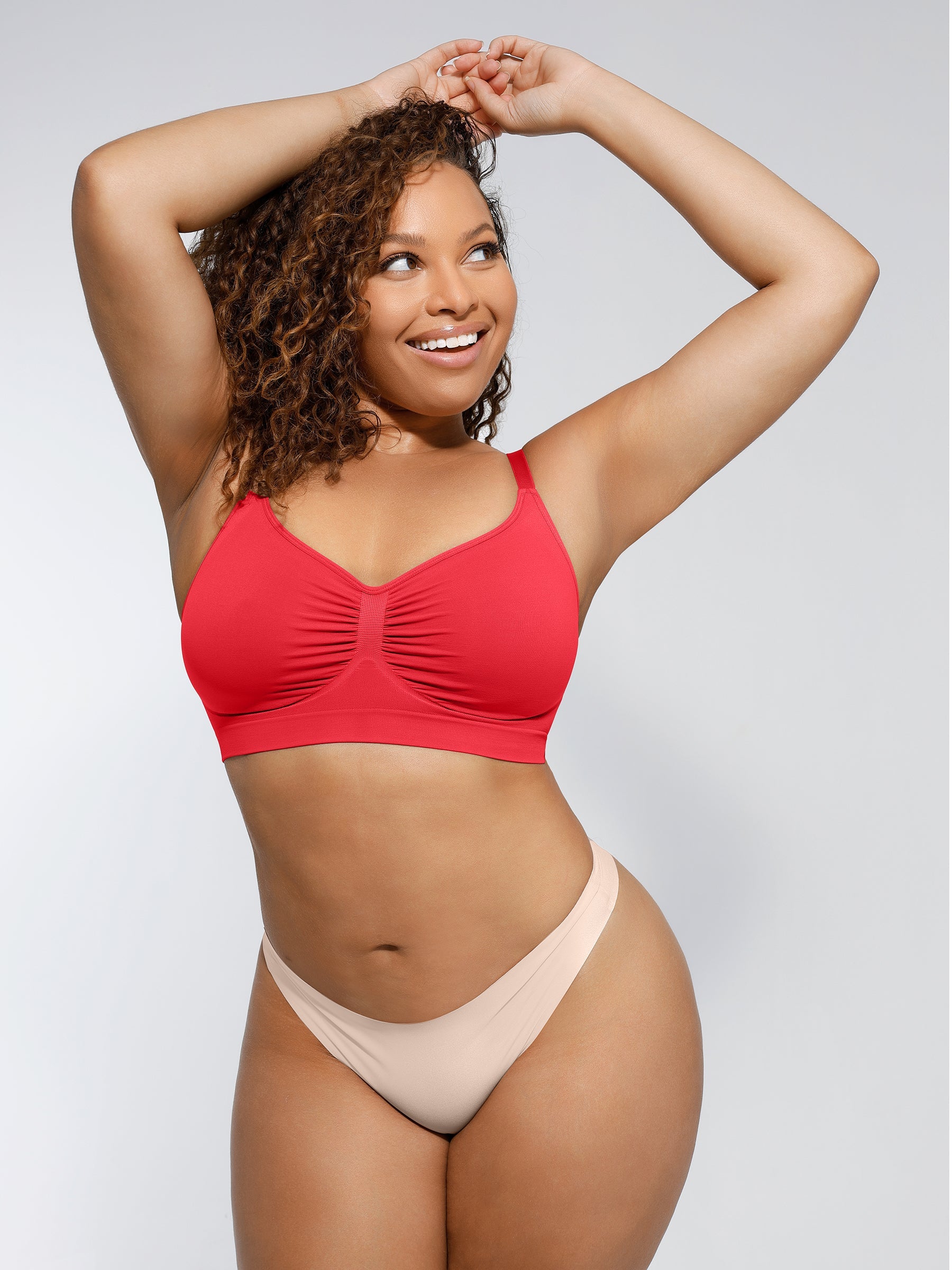 HeyCurve| Everyday Wireless Bra Unlined Soft Bra