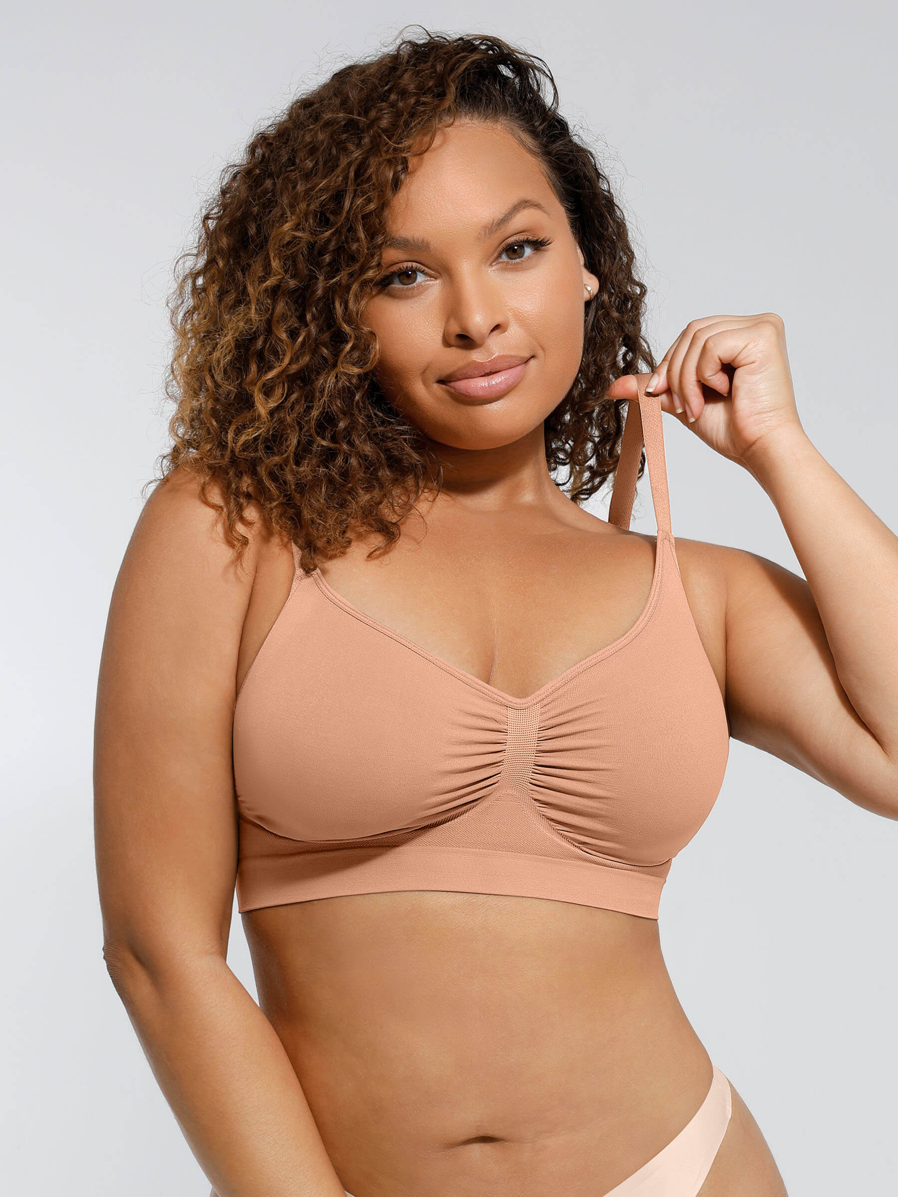 HeyCurve| Everyday Wireless Bra Unlined Soft Bra