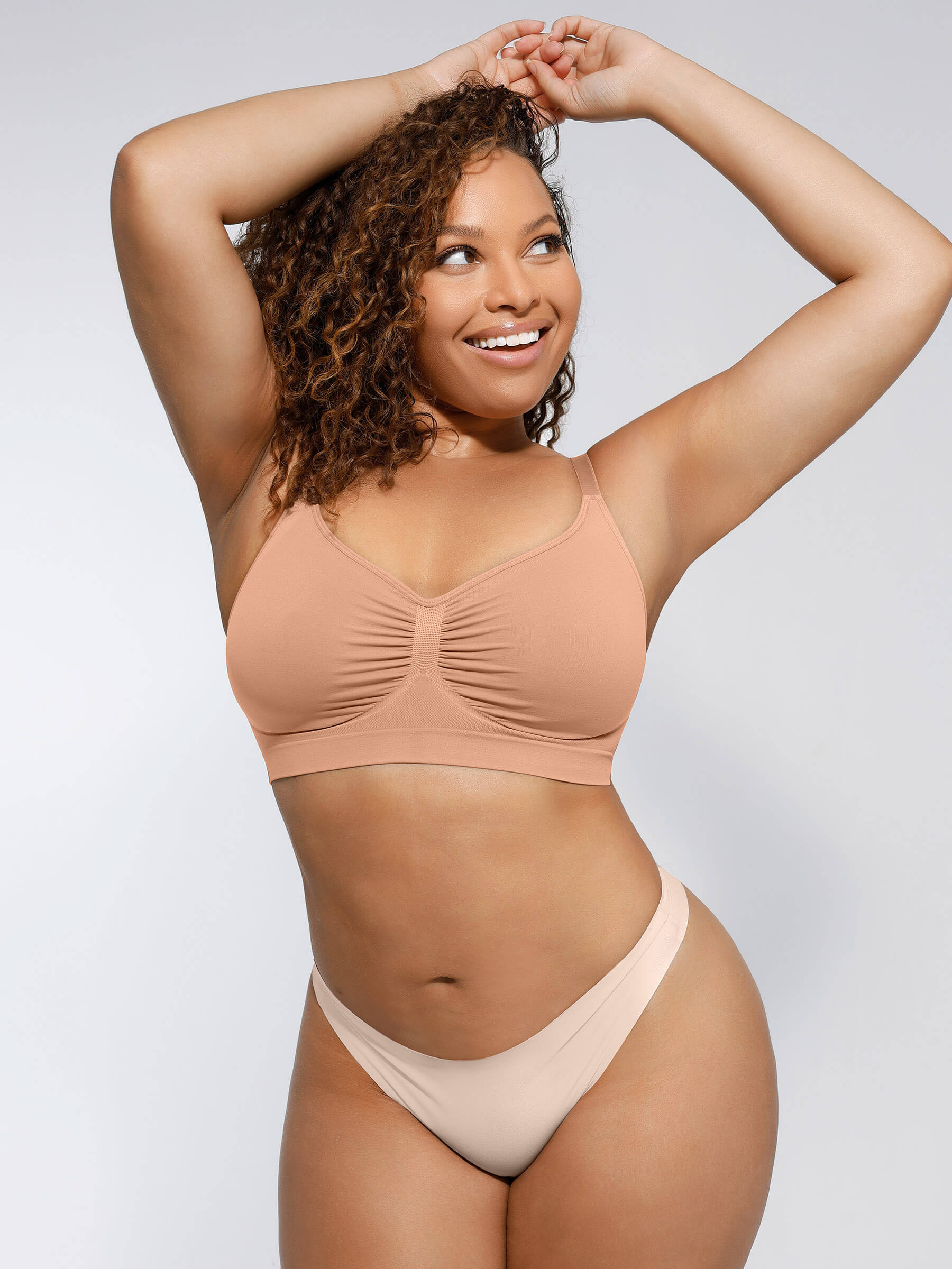 HeyCurve| Everyday Wireless Bra Unlined Soft Bra