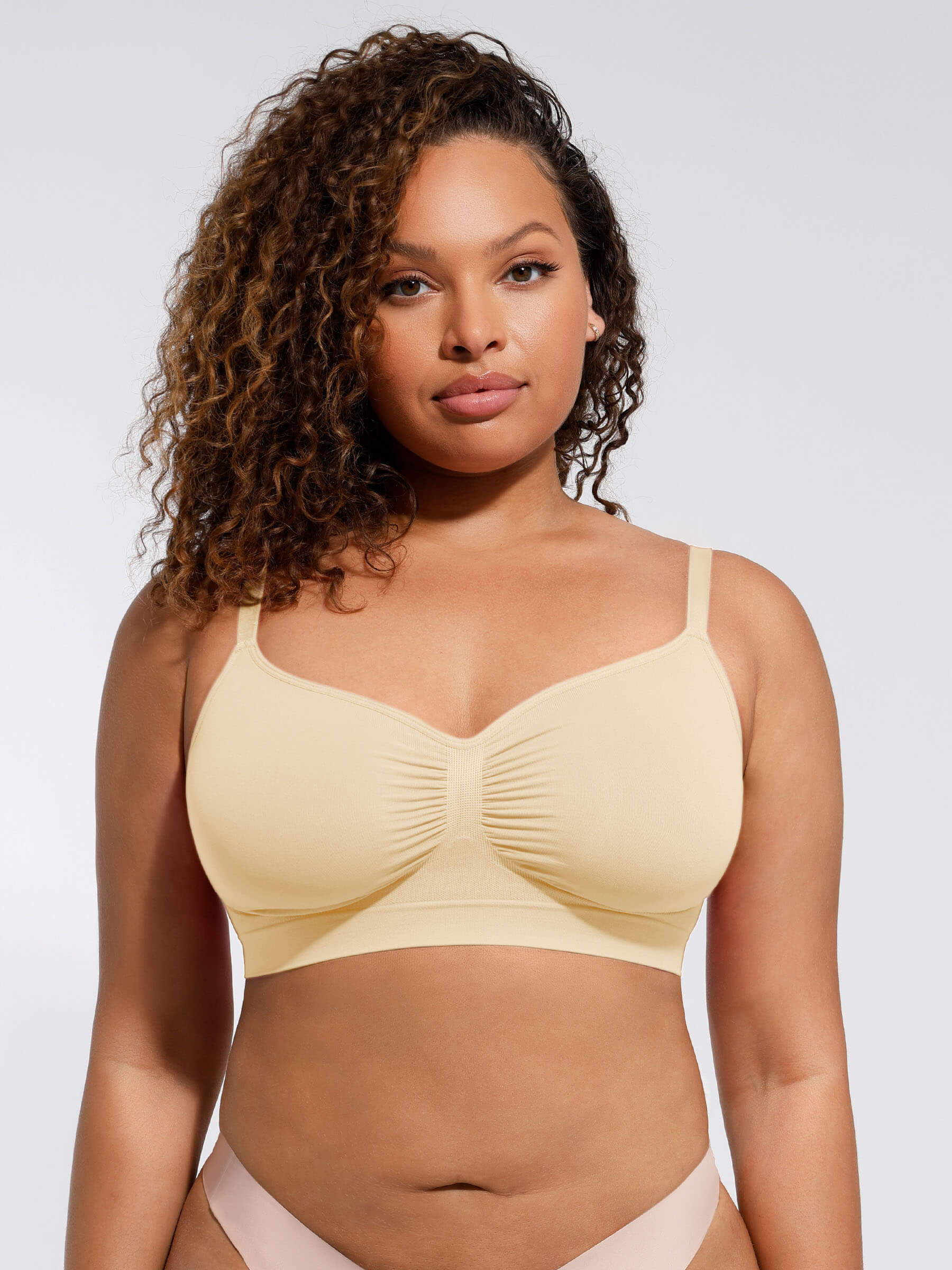 HeyCurve| Everyday Wireless Bra Unlined Soft Bra