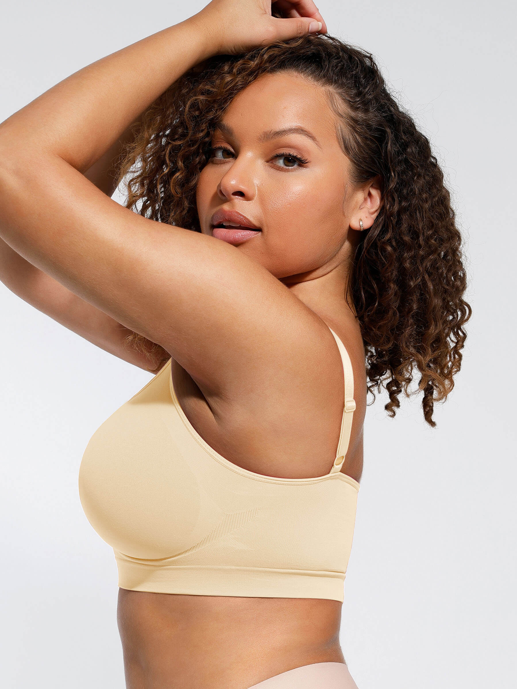 HeyCurve| Everyday Wireless Bra Unlined Soft Bra