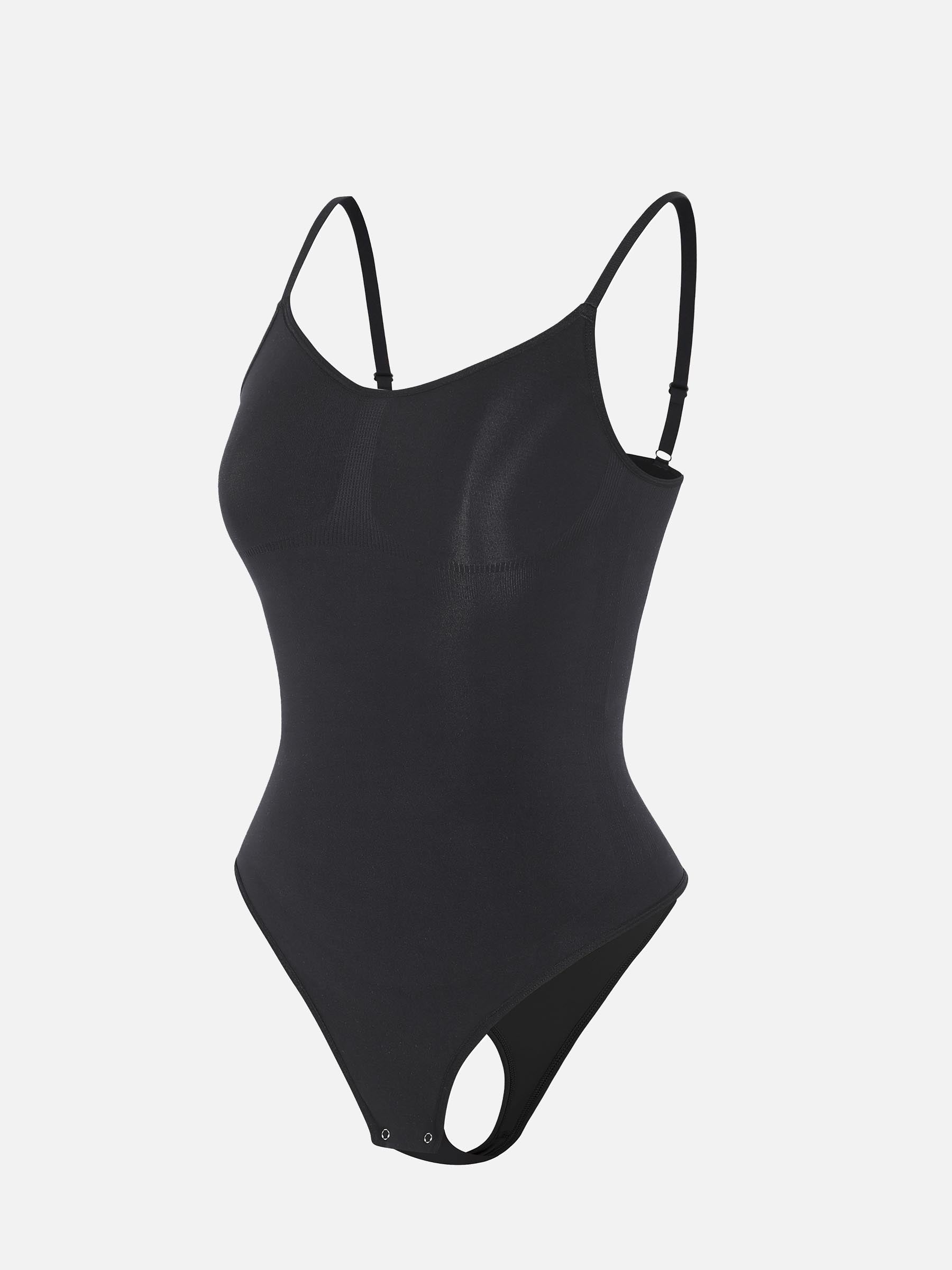 HeyCurve| everyday Wear Seamless Thong Bodysuit