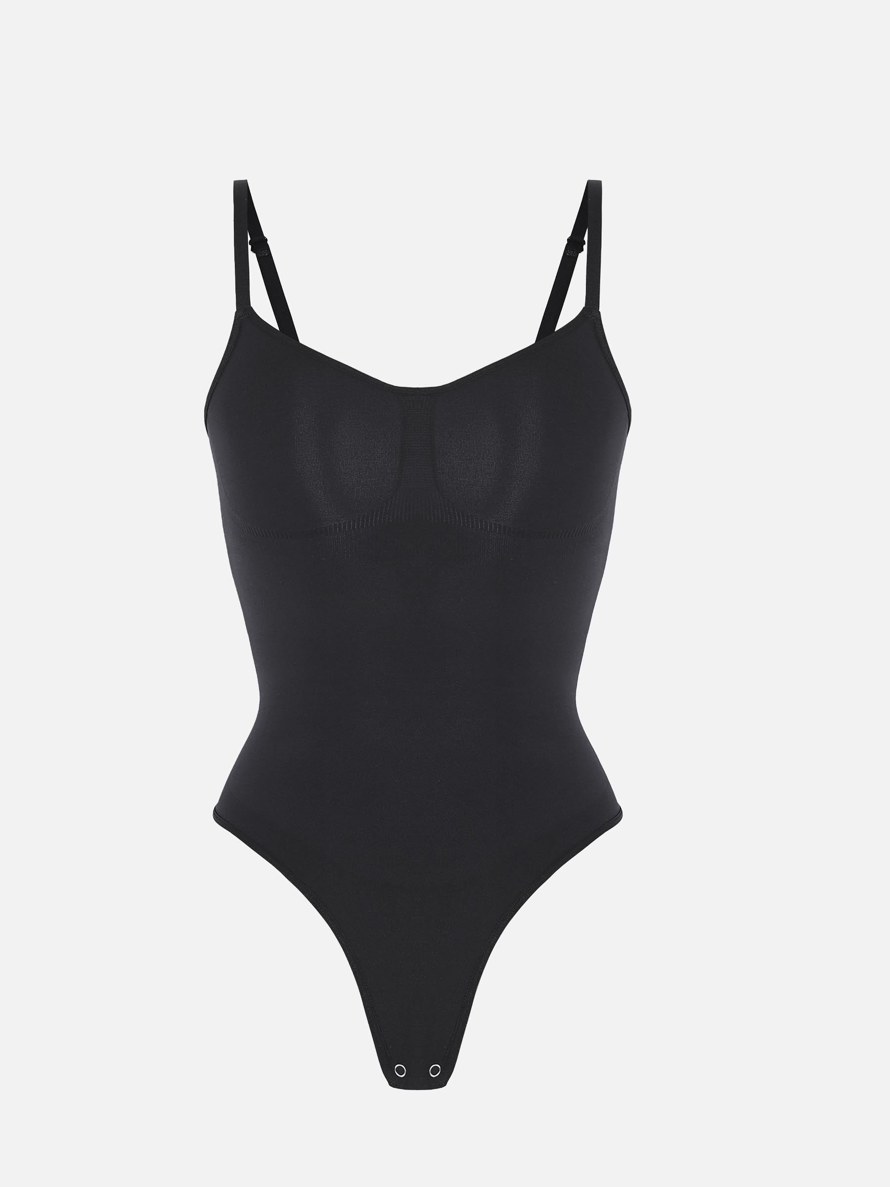 HeyCurve| everyday Wear Seamless Thong Bodysuit