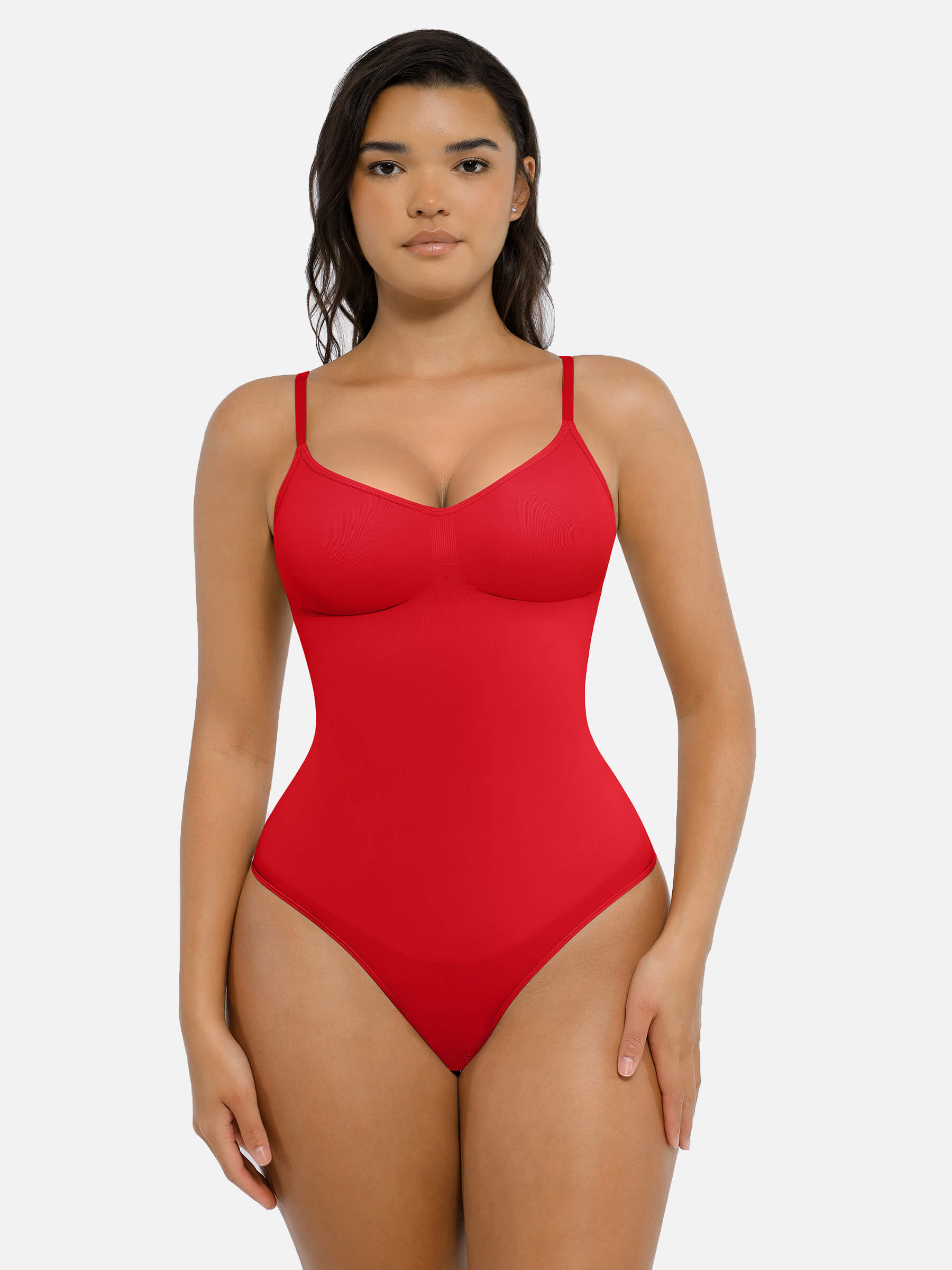 HeyCurve| Tummy Control Seamless Thong Bodysuit