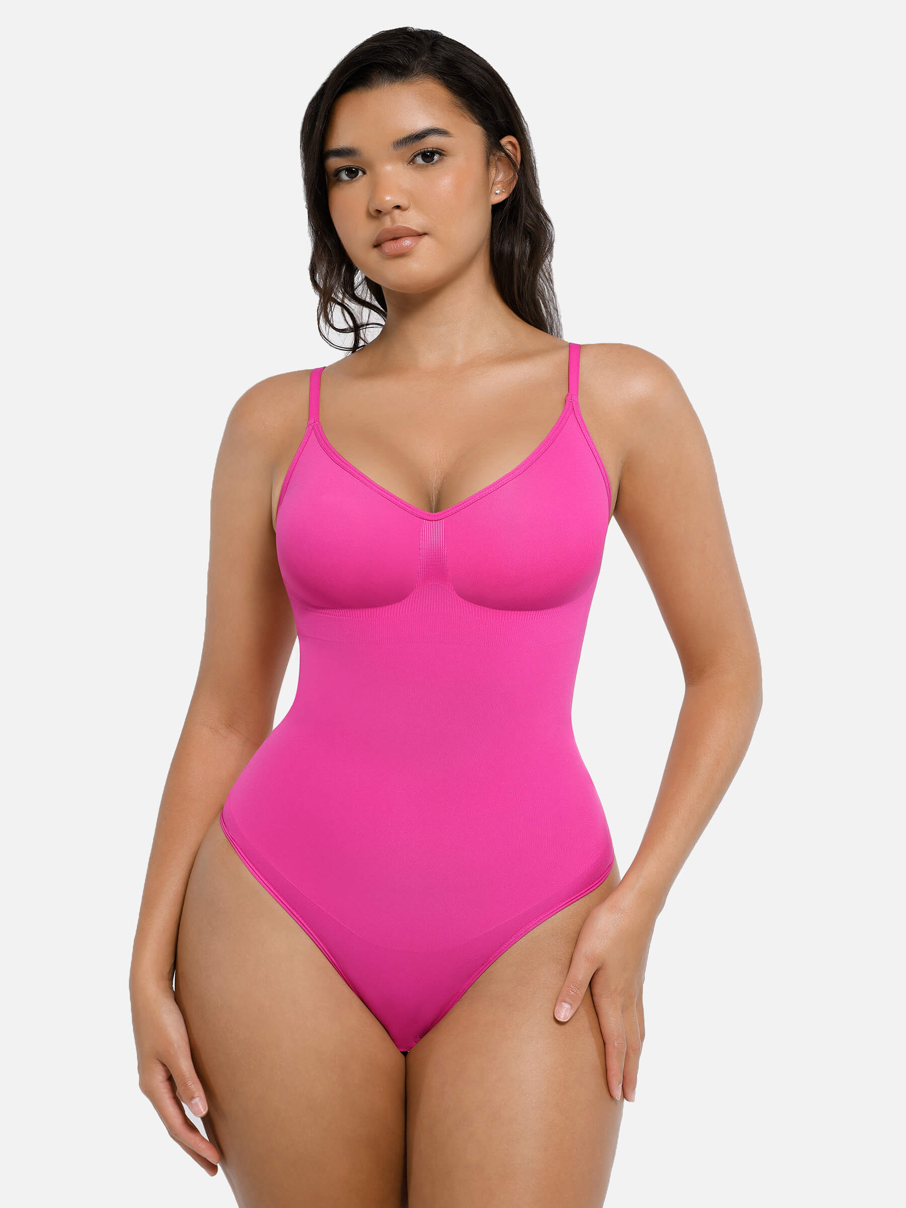 HeyCurve| Tummy Control Seamless Thong Bodysuit