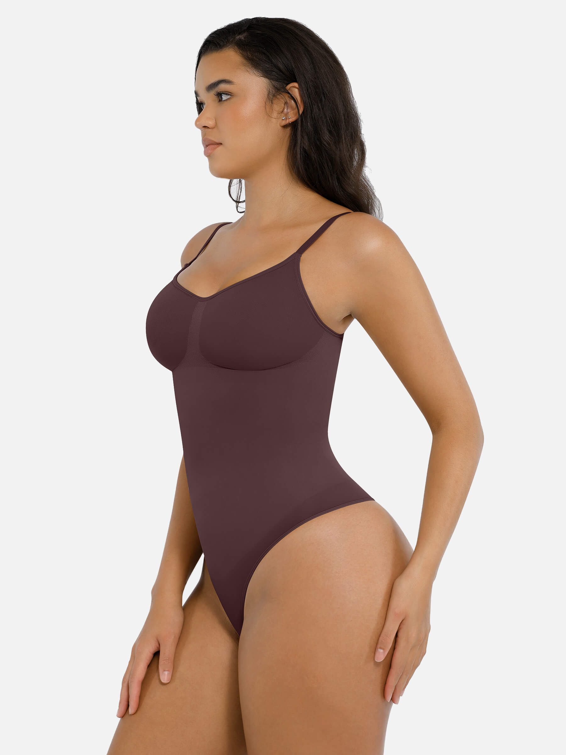 HeyCurve| Tummy Control Seamless Thong Bodysuit