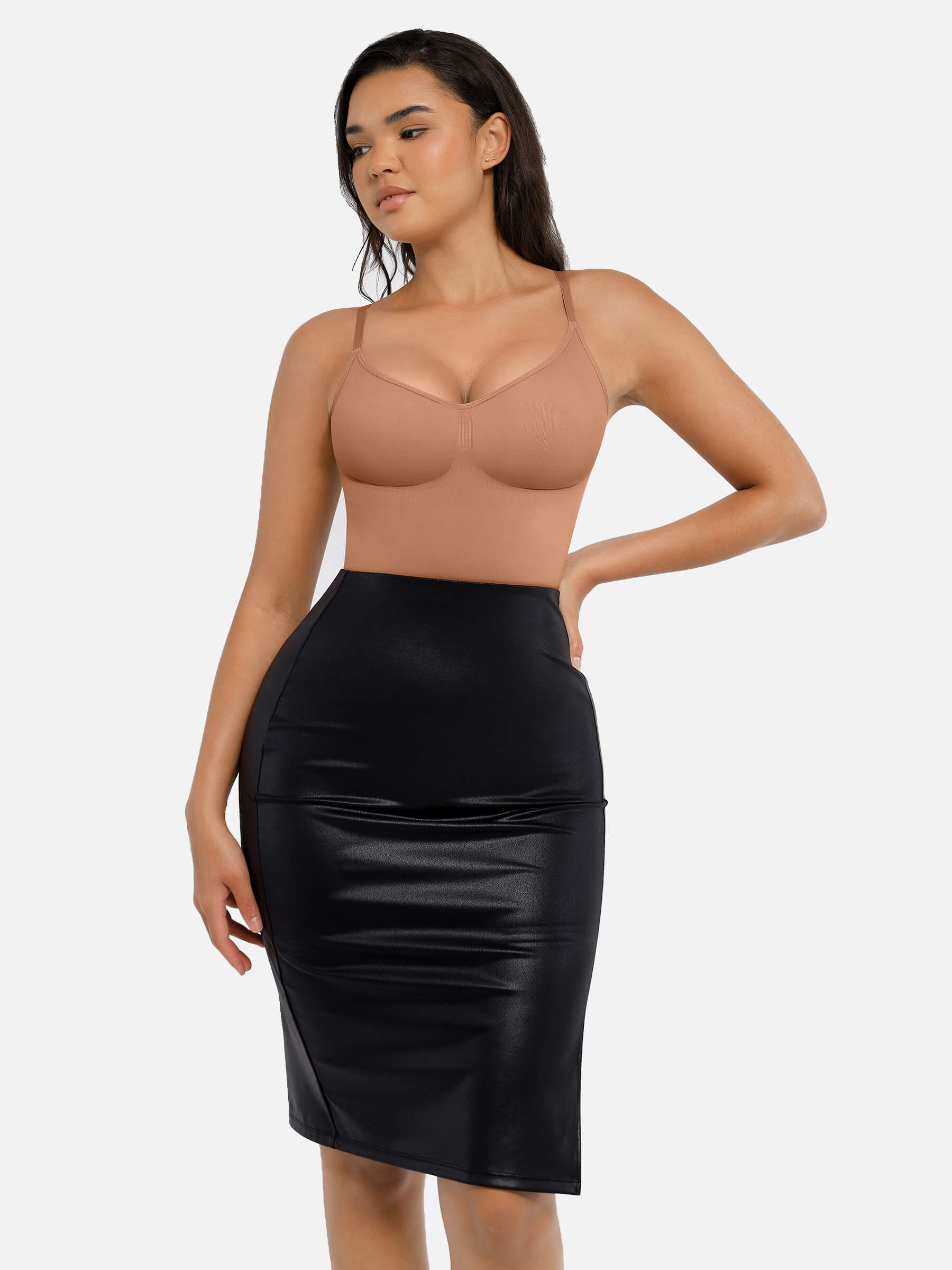 HeyCurve| Tummy Control Seamless Thong Bodysuit